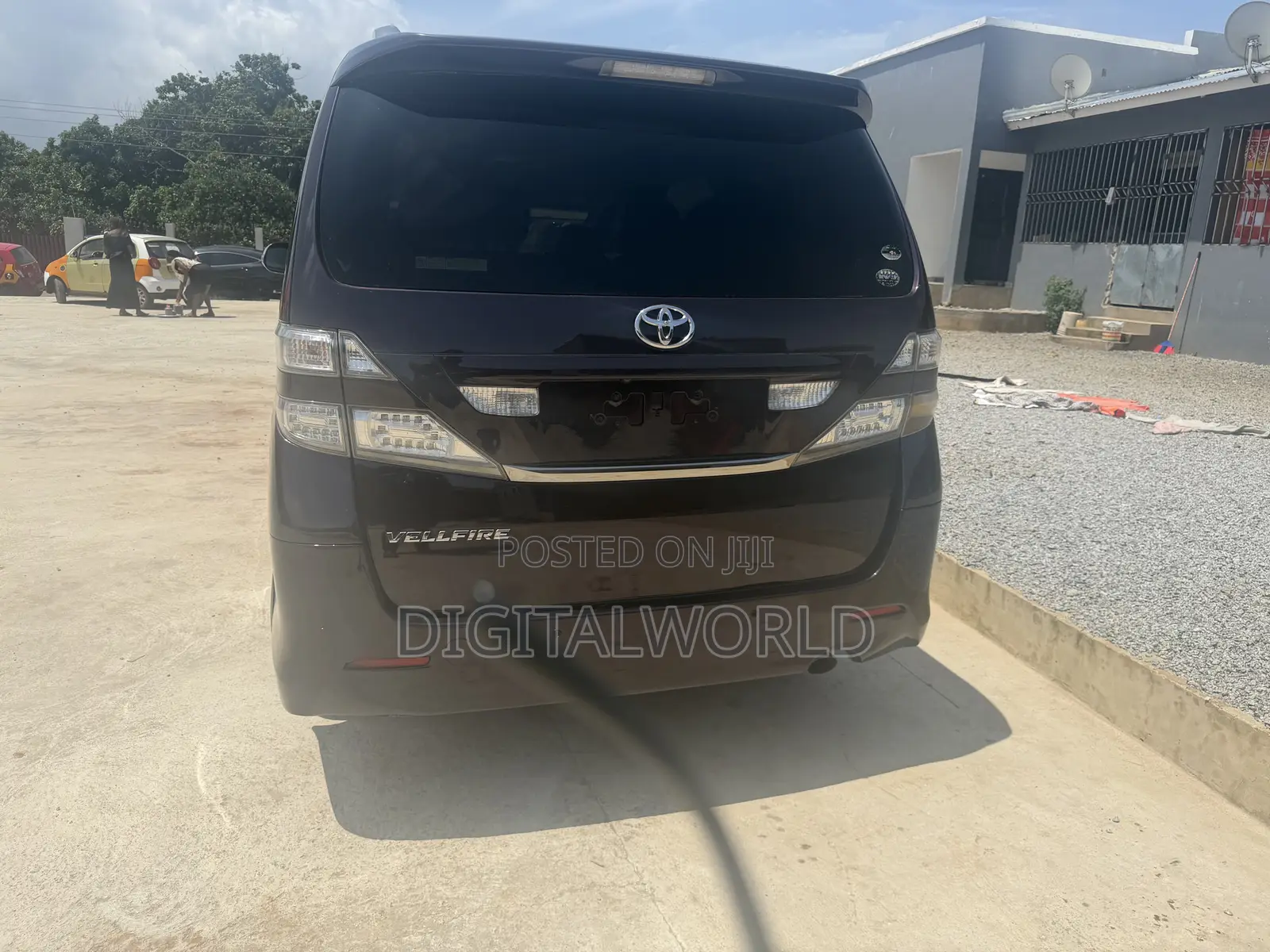 Toyota Vellfire 2013 Burgundy