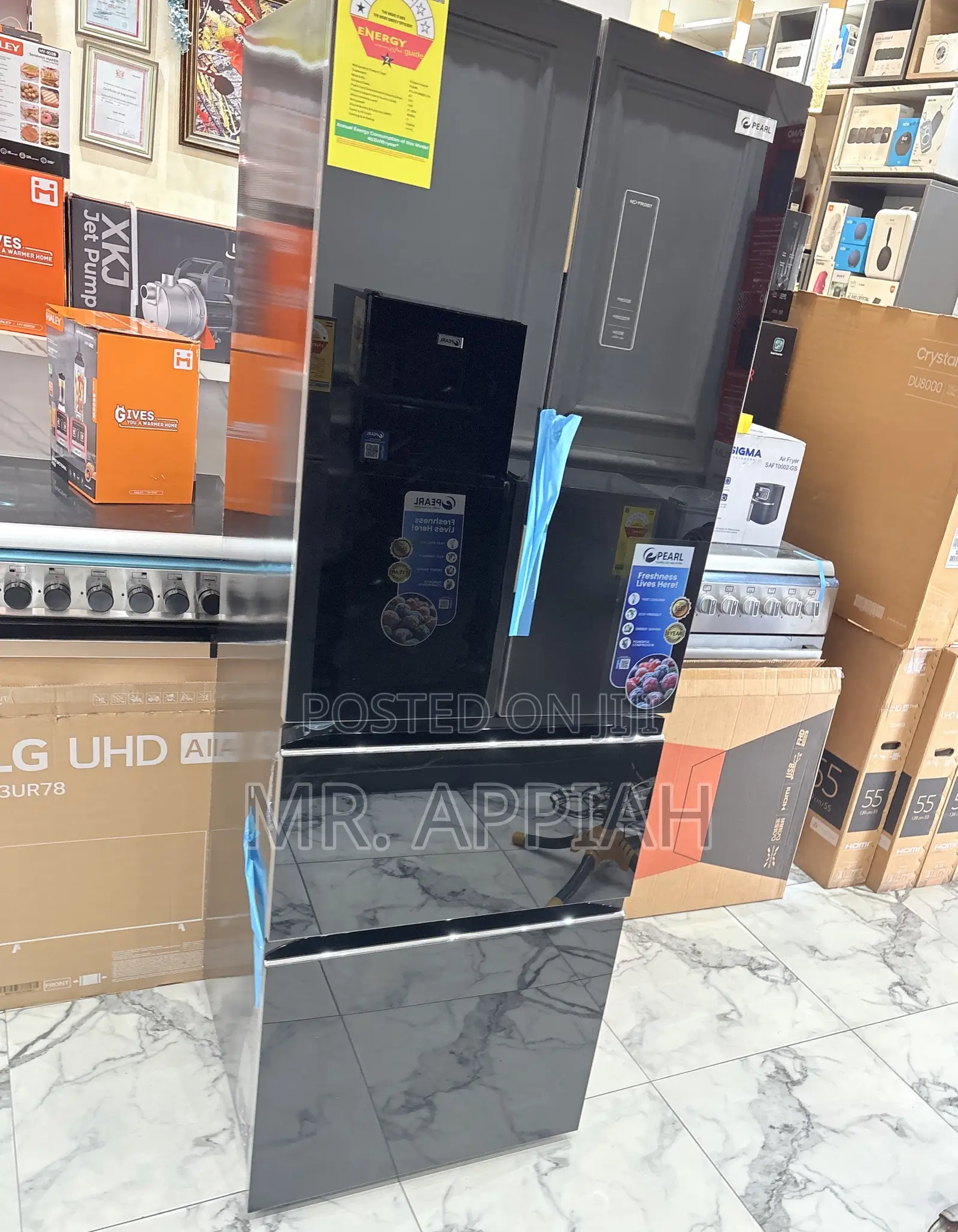 Purchase Affordable Pearl Pf-441mdg French Door Refrigerator(Mirror).