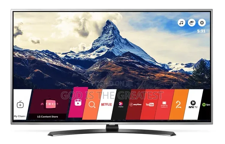 Graphics LG Smart TV Has Bluetooth WiFi YouTube