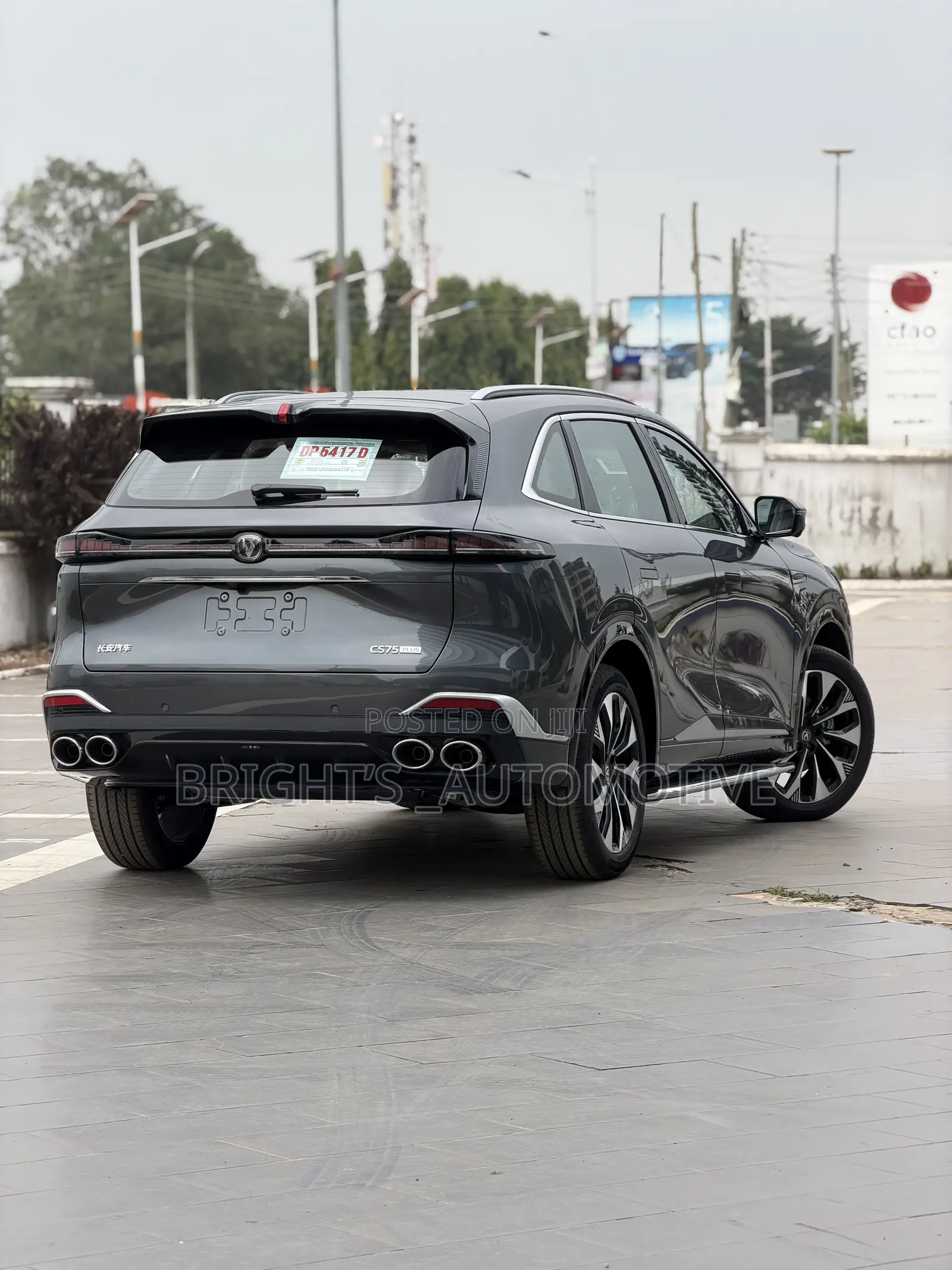 New Changan CS75 2025 Gray