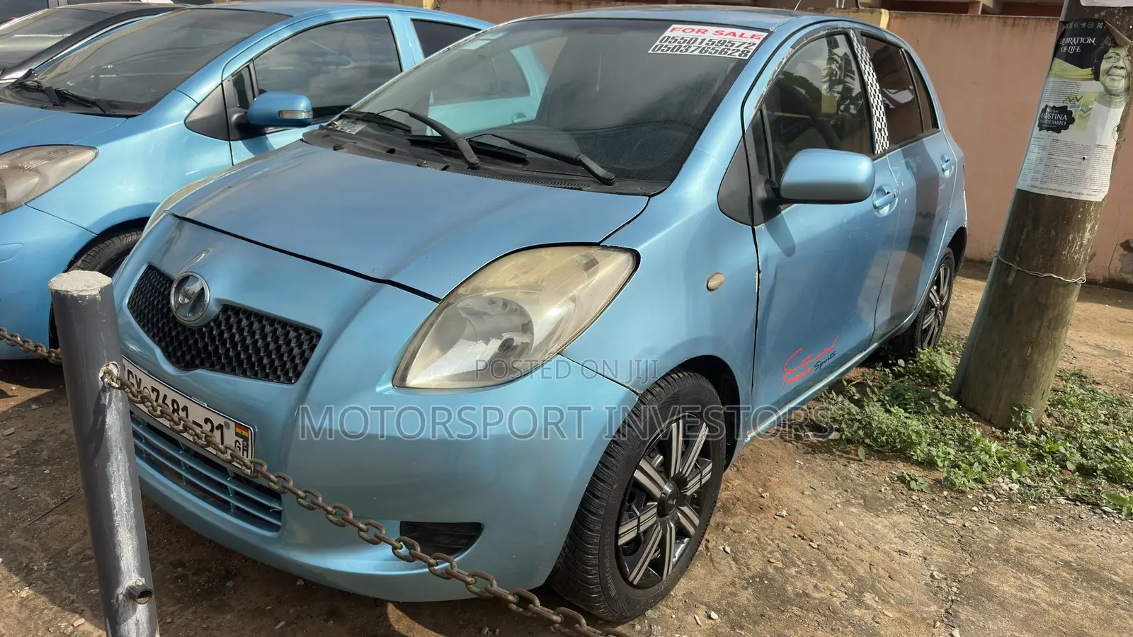 Toyota Vitz 1.5 FWD 5dr 2010 Blue