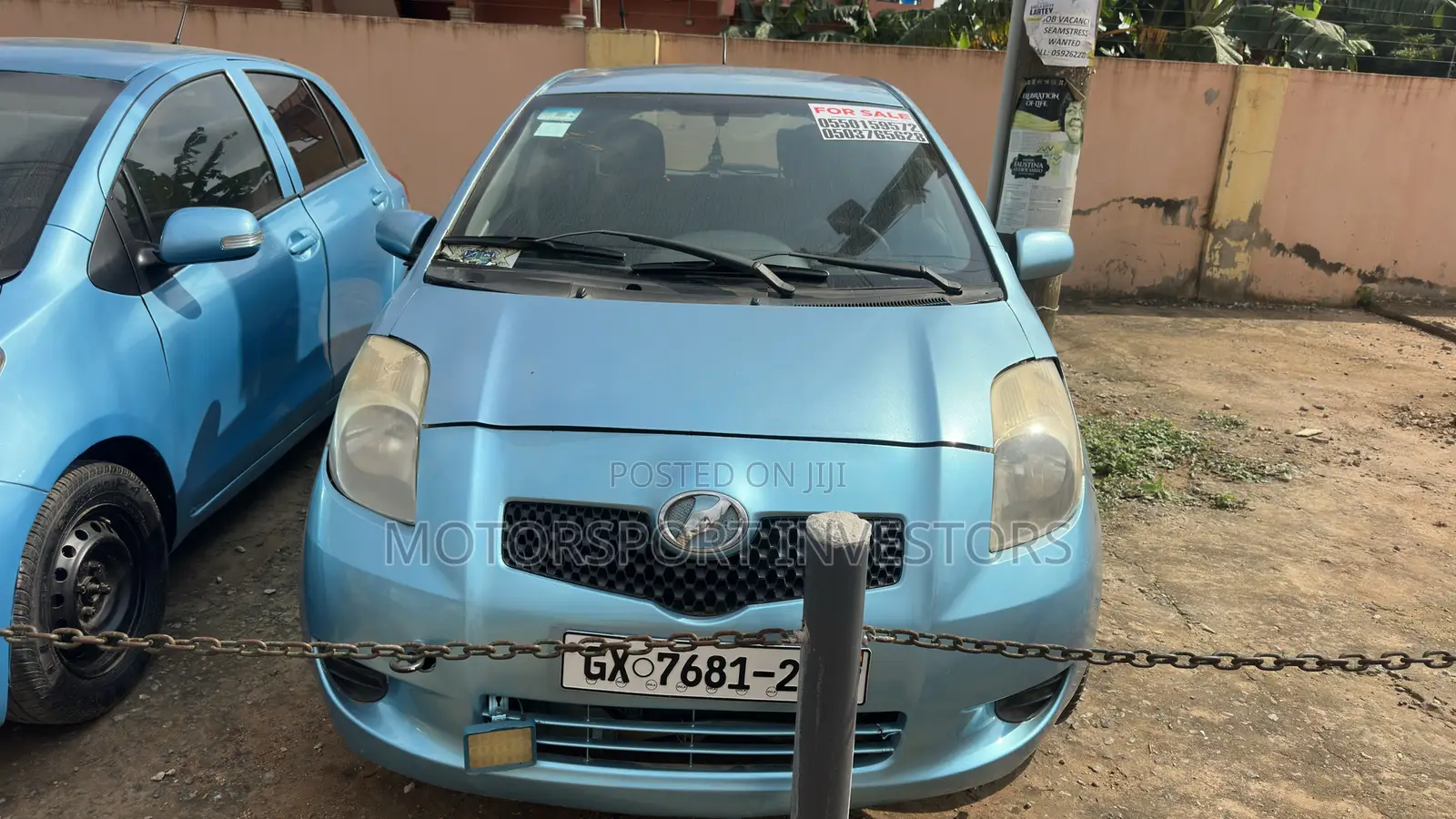 Toyota Vitz 1.5 FWD 5dr 2010 Blue