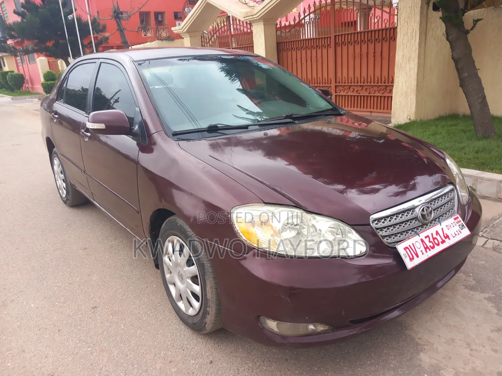 Toyota Corolla 2008 Red