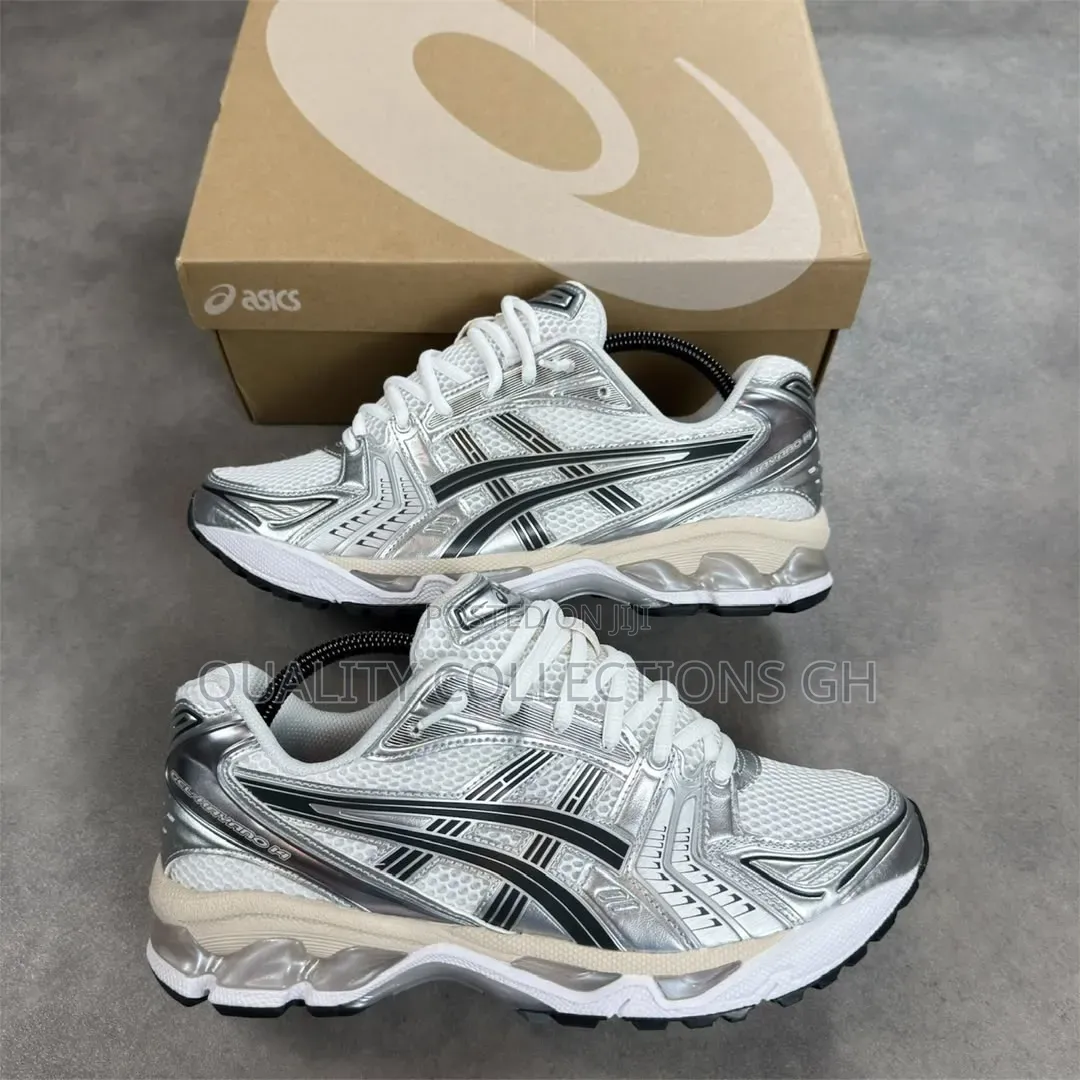 Asics Gel White Graphite Grey
