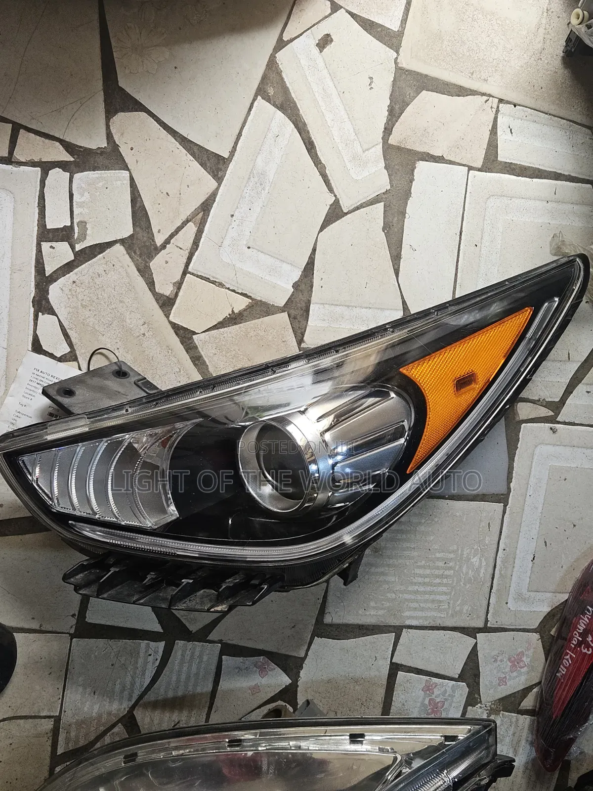 Kia Niro Headlight Left Side 2019