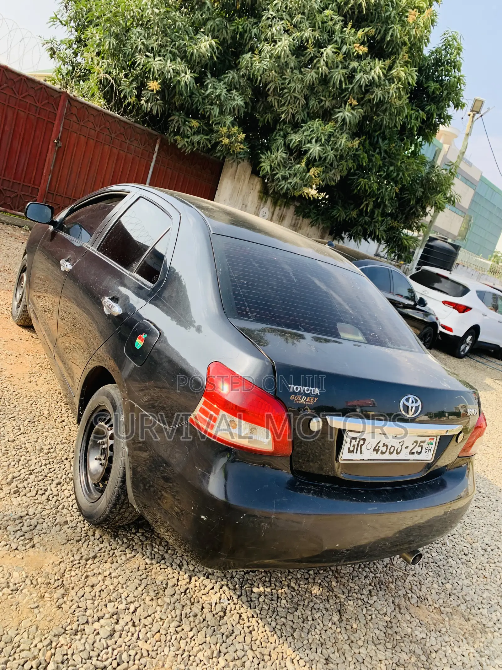 Toyota Yaris 1.5 Sedan 2008 Black