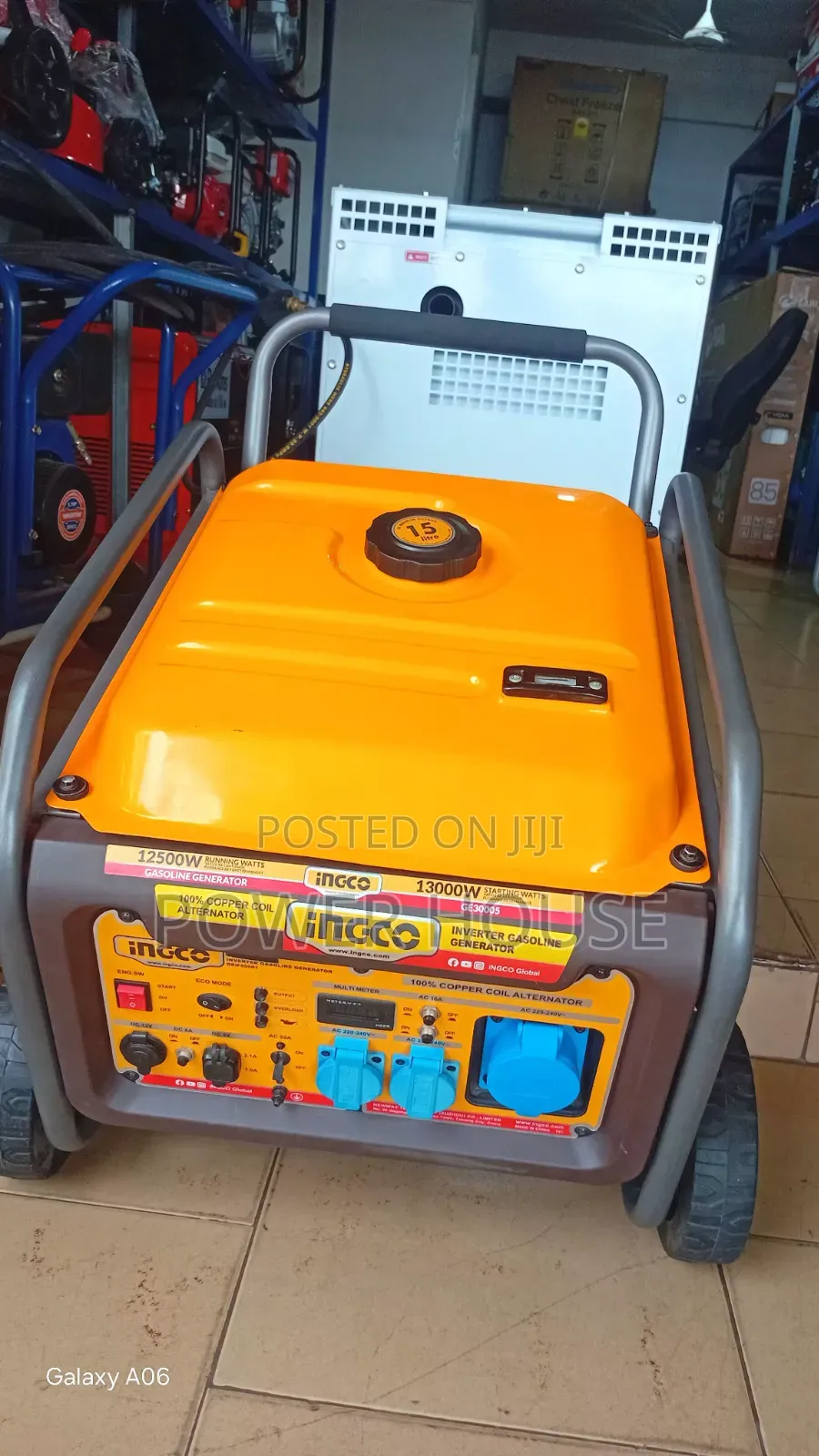 INGCO 10kVA Petrol Generator – Key Start | Powerful Reliable