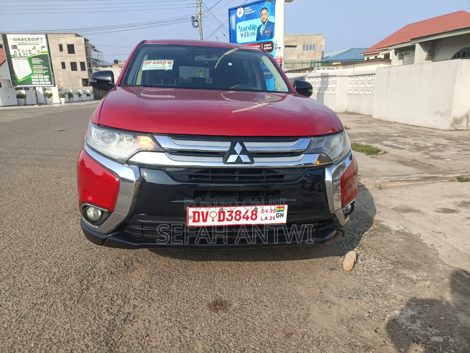 Mitsubishi Outlander 2018 Red
