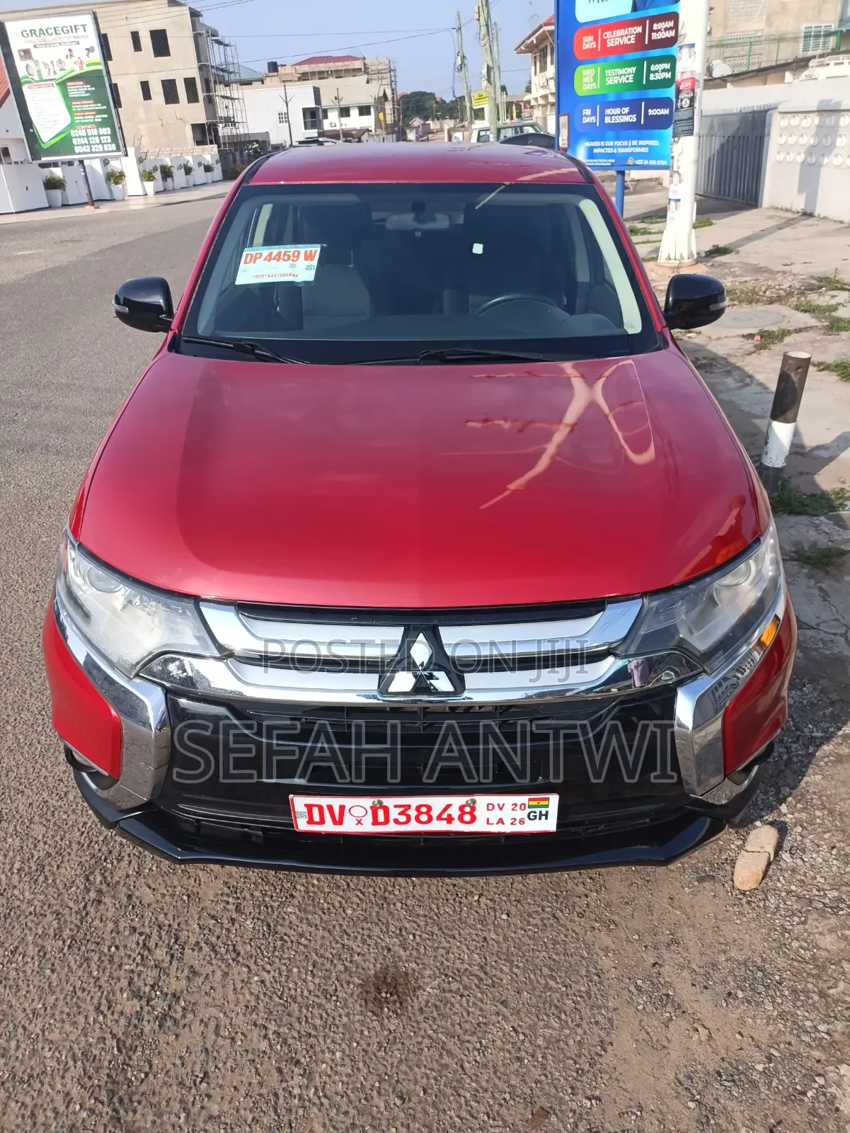 Mitsubishi Outlander 2018 Red