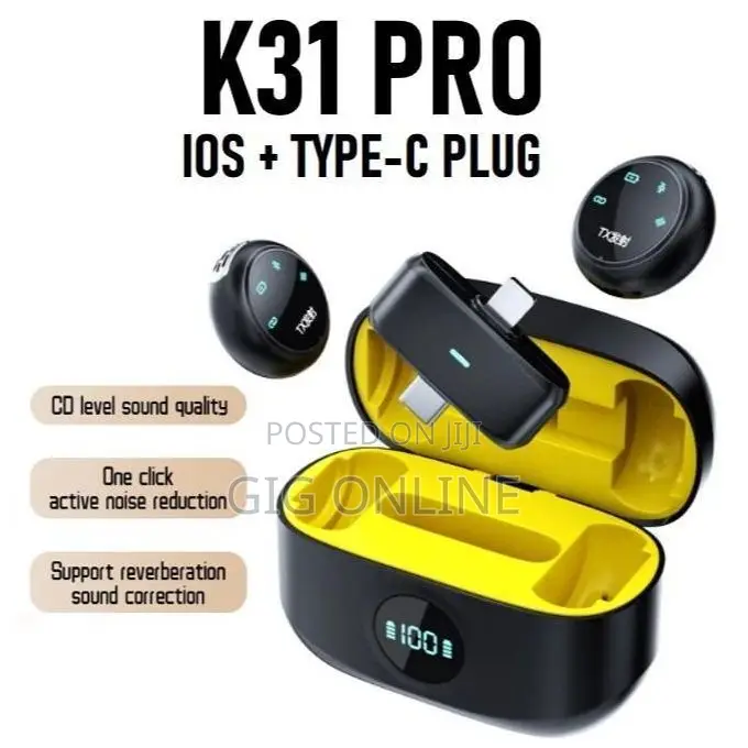 2in1 Pro Lapel Microphone