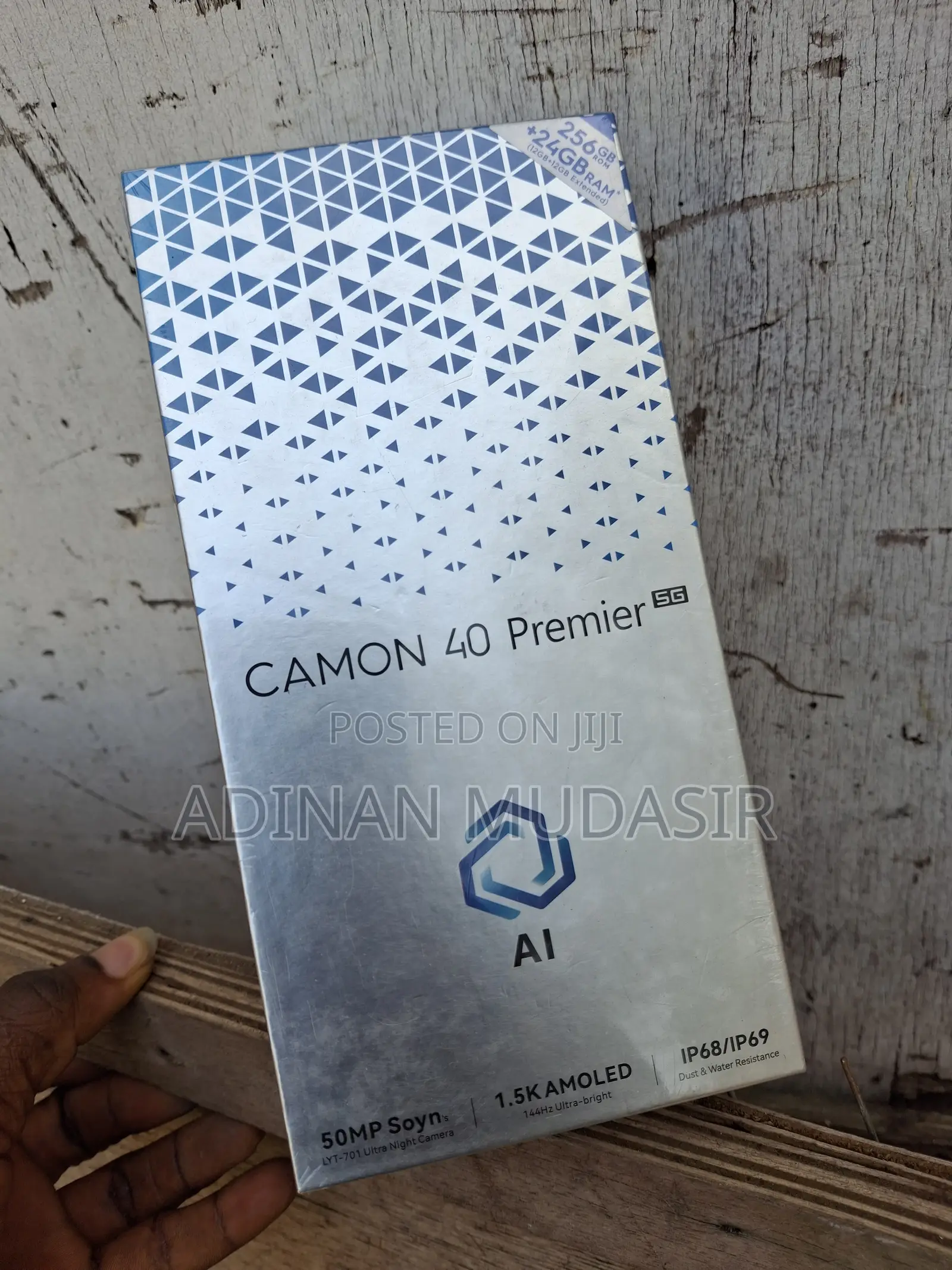 New Tecno Camon 40 Premier 5G 256 GB Black