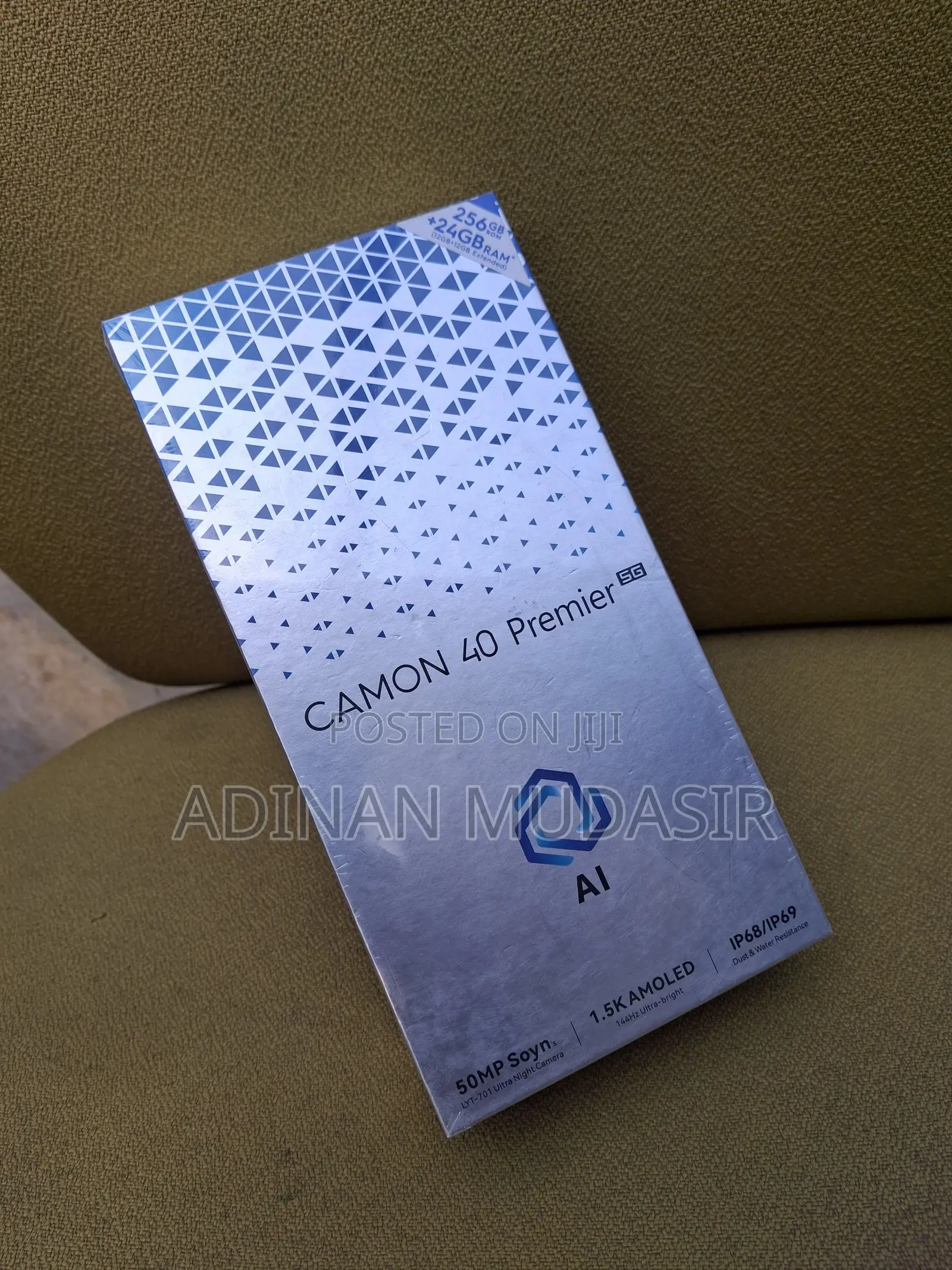 New Tecno Camon 40 Premier 5G 256 GB Black