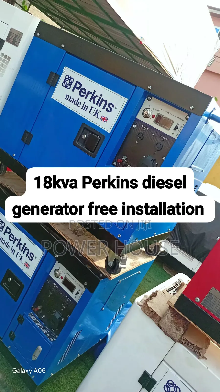 Perkins 18kVA Diesel Generator – Built for Homes Businesses