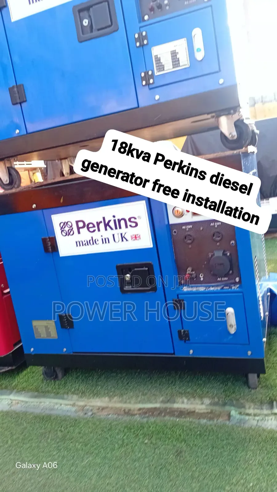 Perkins 18kVA Diesel Generator – Built for Homes Businesses