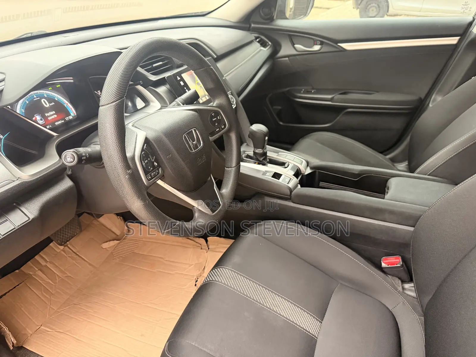 Honda Civic EX-L 4dr Sedan (1.5L 4cyl) 2017 Black