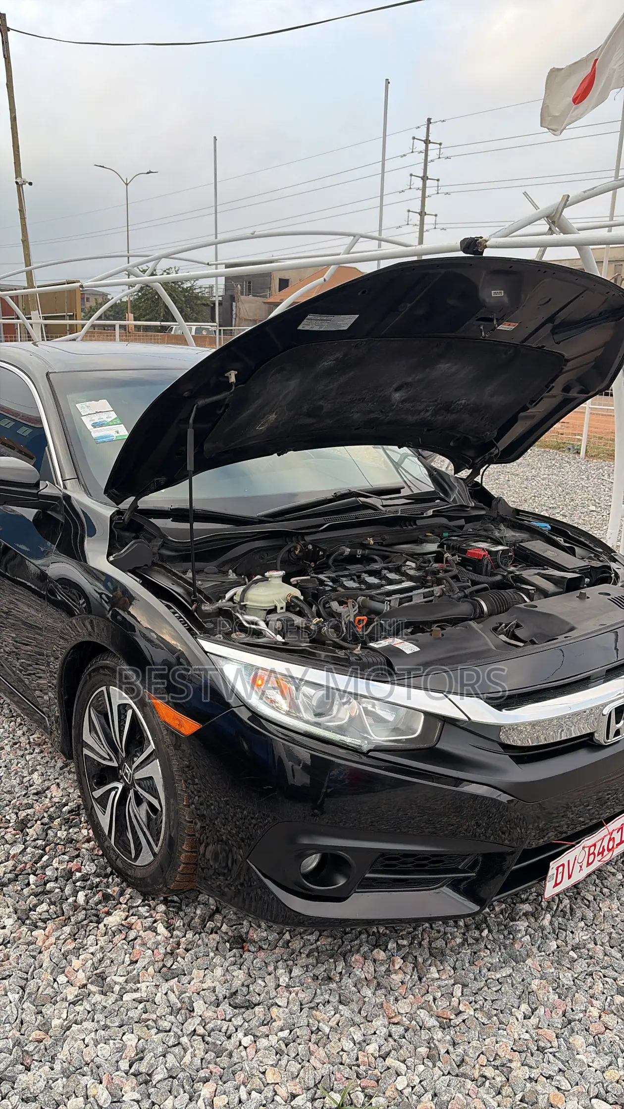 Honda Civic EX-T Sedan 2018 Black