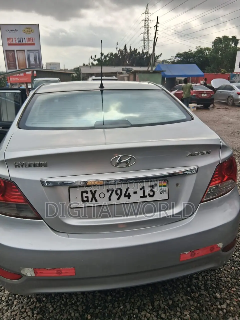 Hyundai Accent SE 2013 Silver