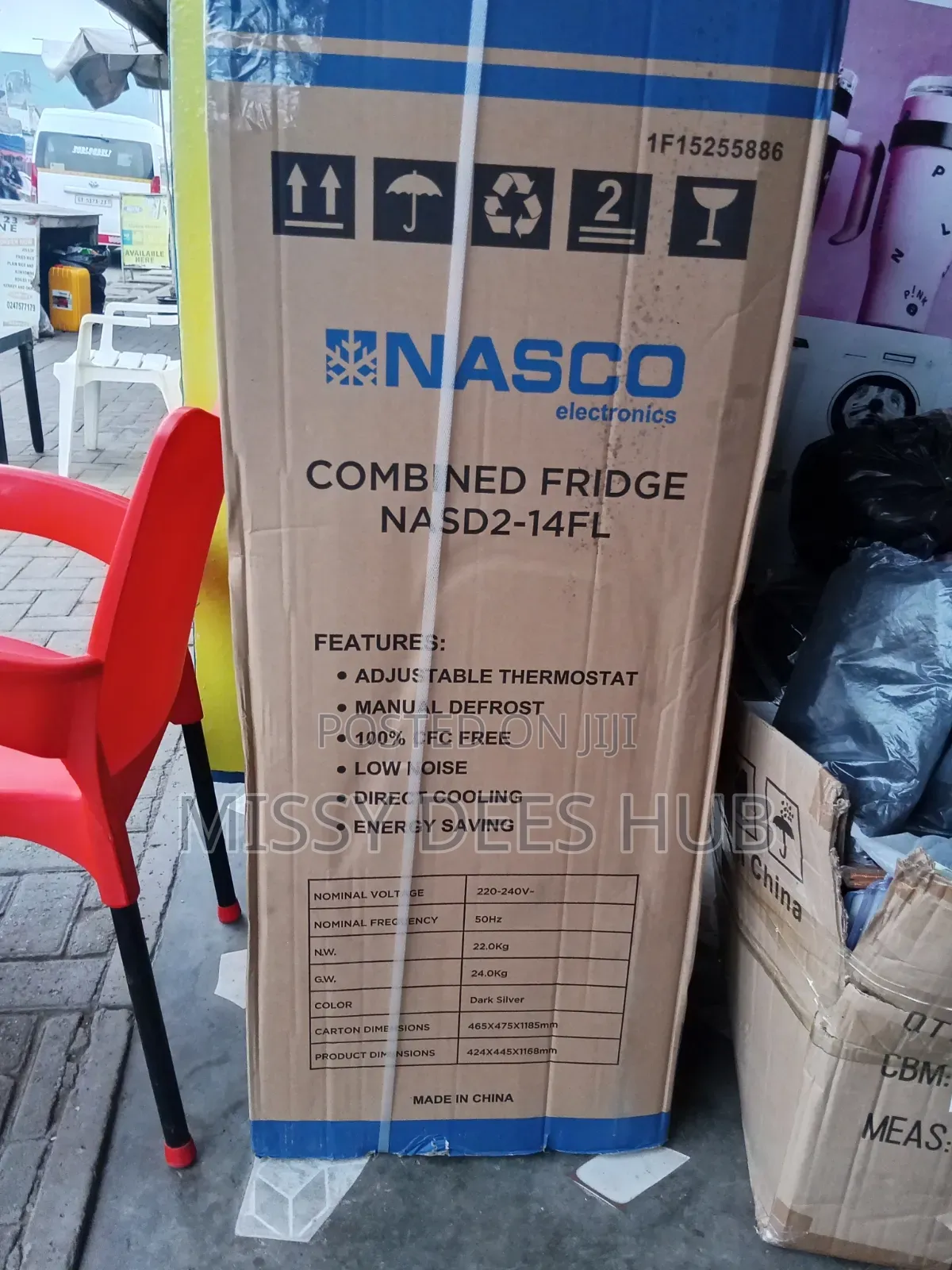 Nasco 116L Combined Fridge ( NASD2-14FL)