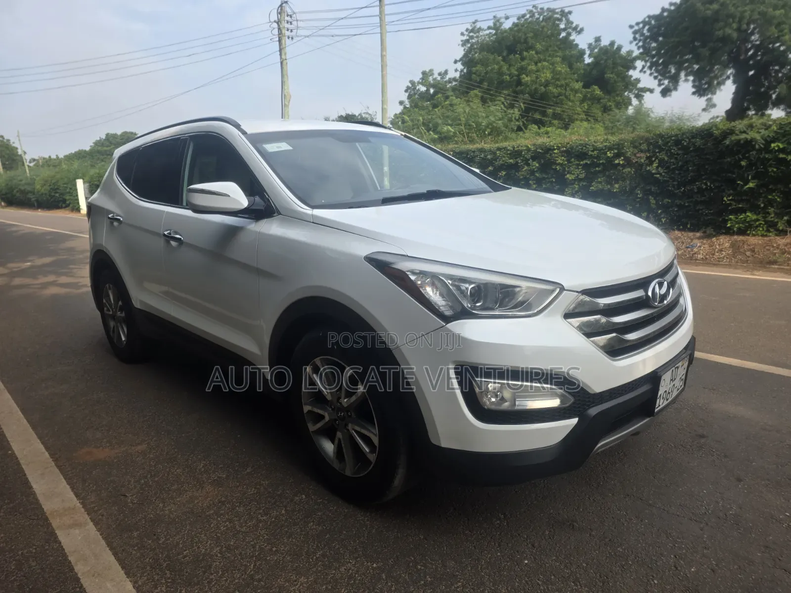 Hyundai Santa Fe 2015 White