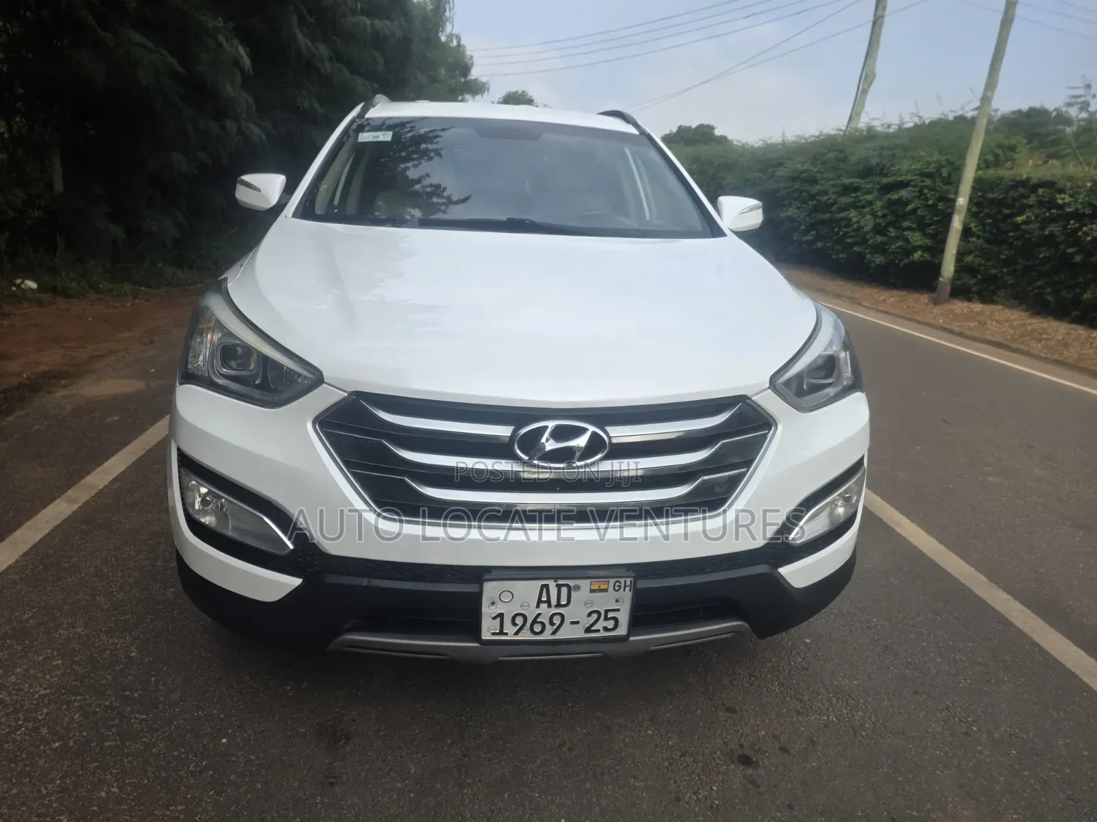 Hyundai Santa Fe 2015 White