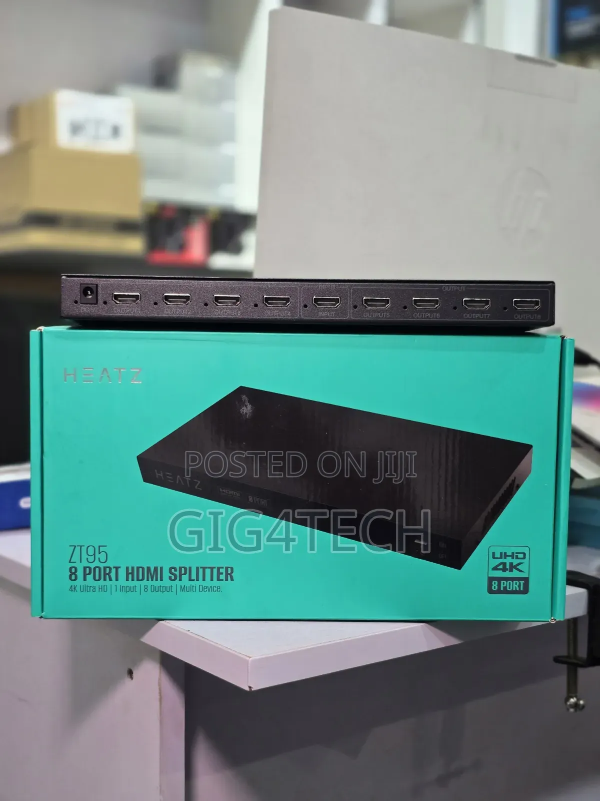 Heatz ZT95 Hdmi 8 Channel Splitter-8 Ports ULTRA HD