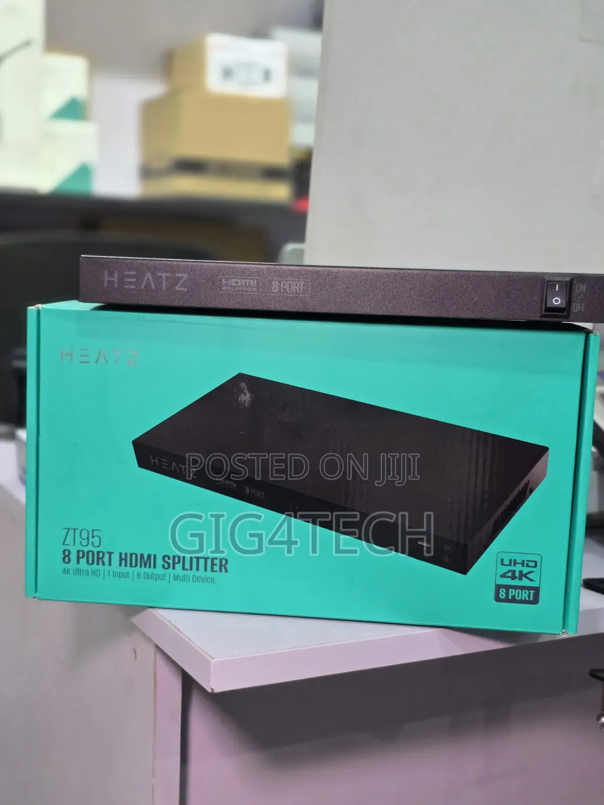 Heatz ZT95 Hdmi 8 Channel Splitter-8 Ports ULTRA HD