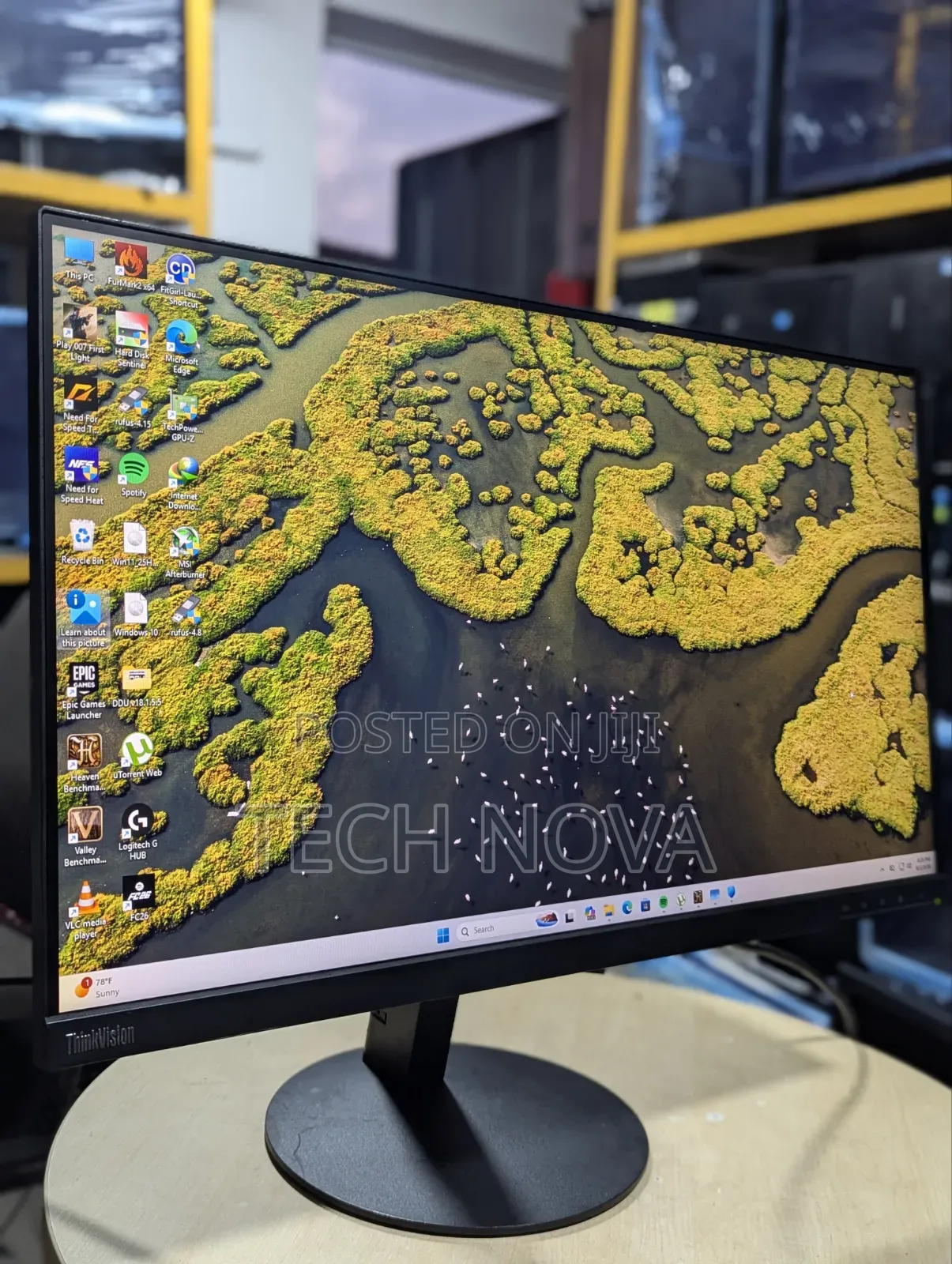 Lenovo ThinkVision T27i-10 27" FullHD 75Hz Widescreen IPS Monitor