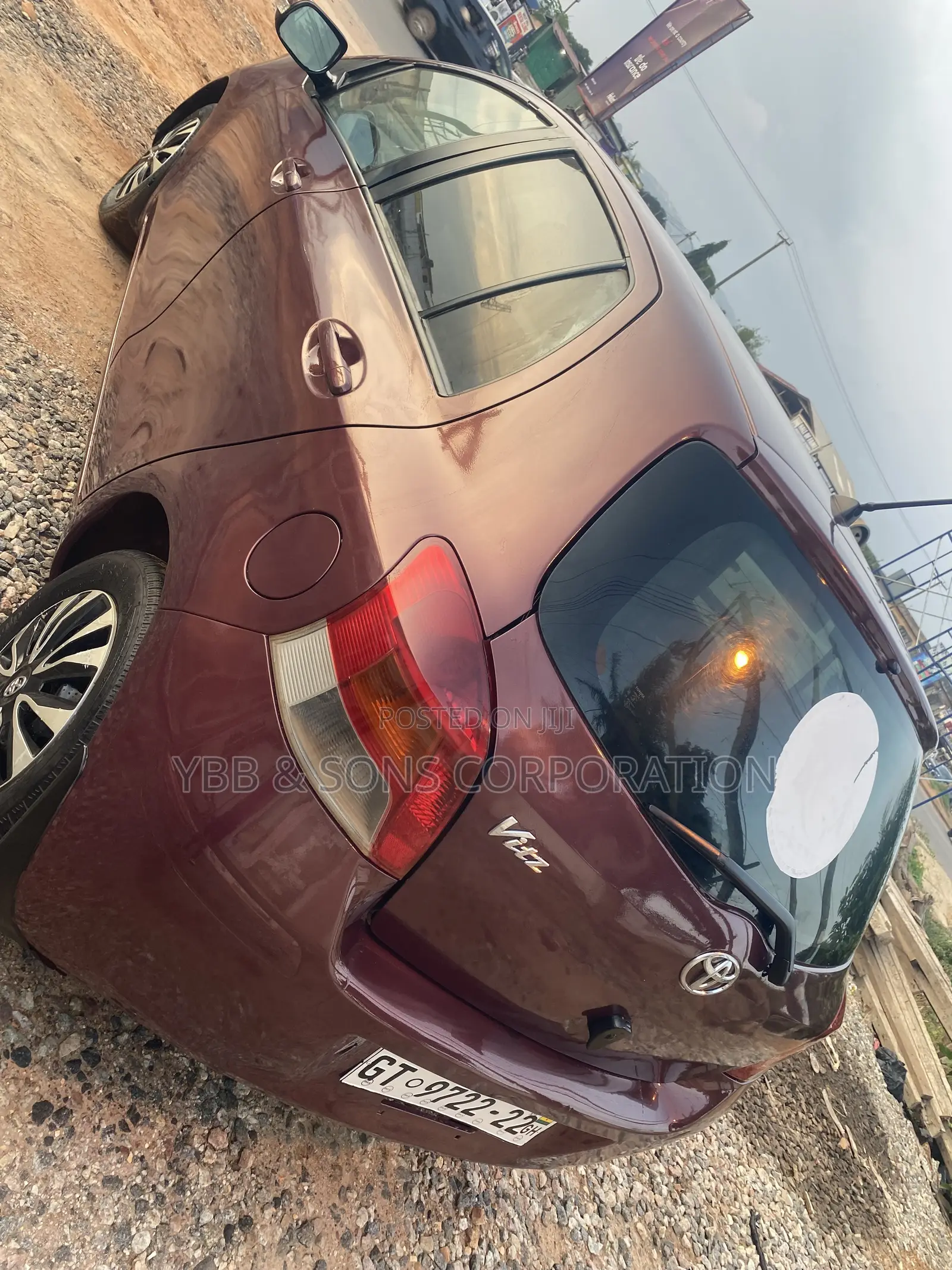 Toyota Vitz 2010 Brown