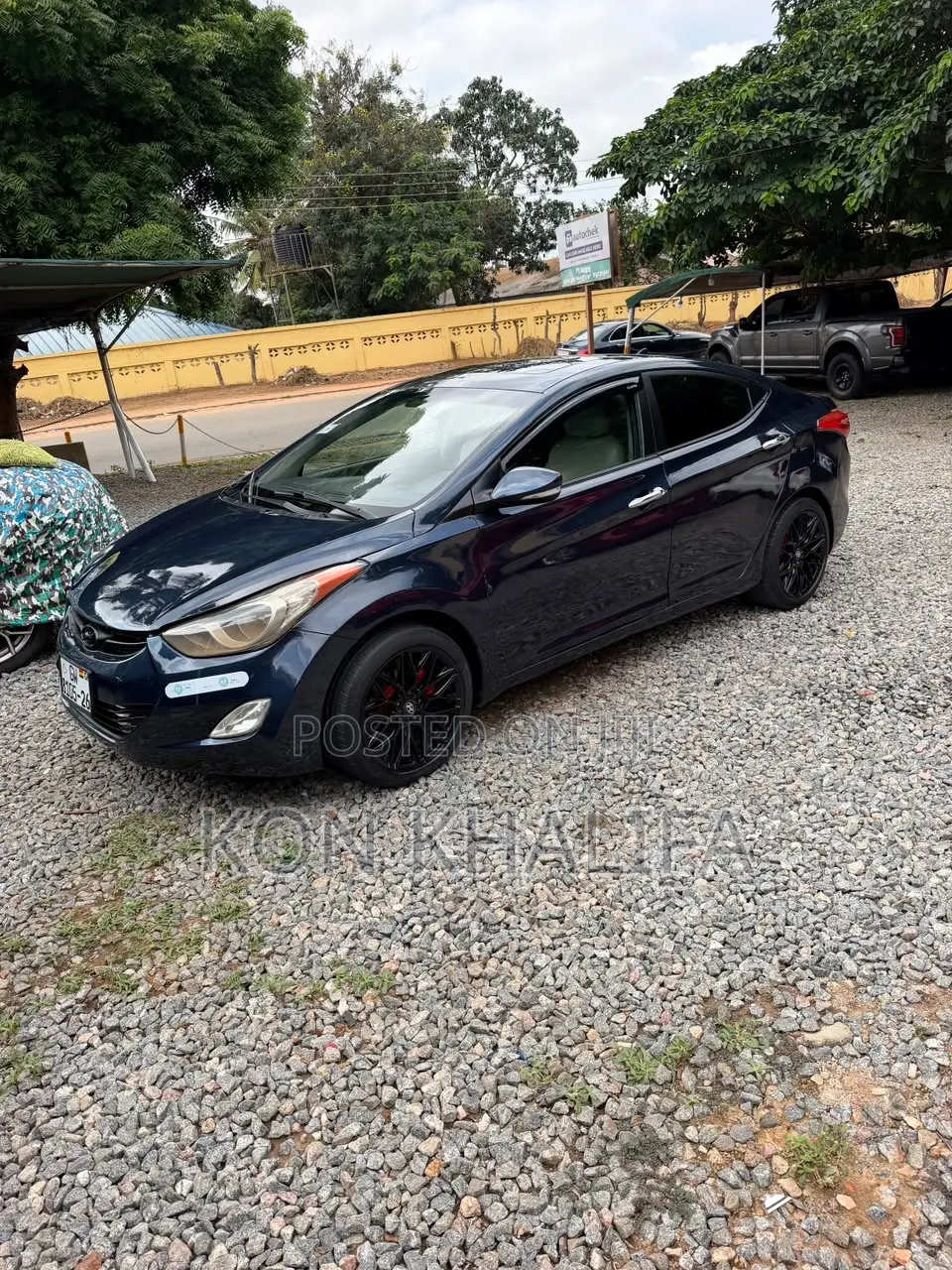 Hyundai Elantra Limited 4dr Sedan (1.8L 4cyl 6A) 2014 Black