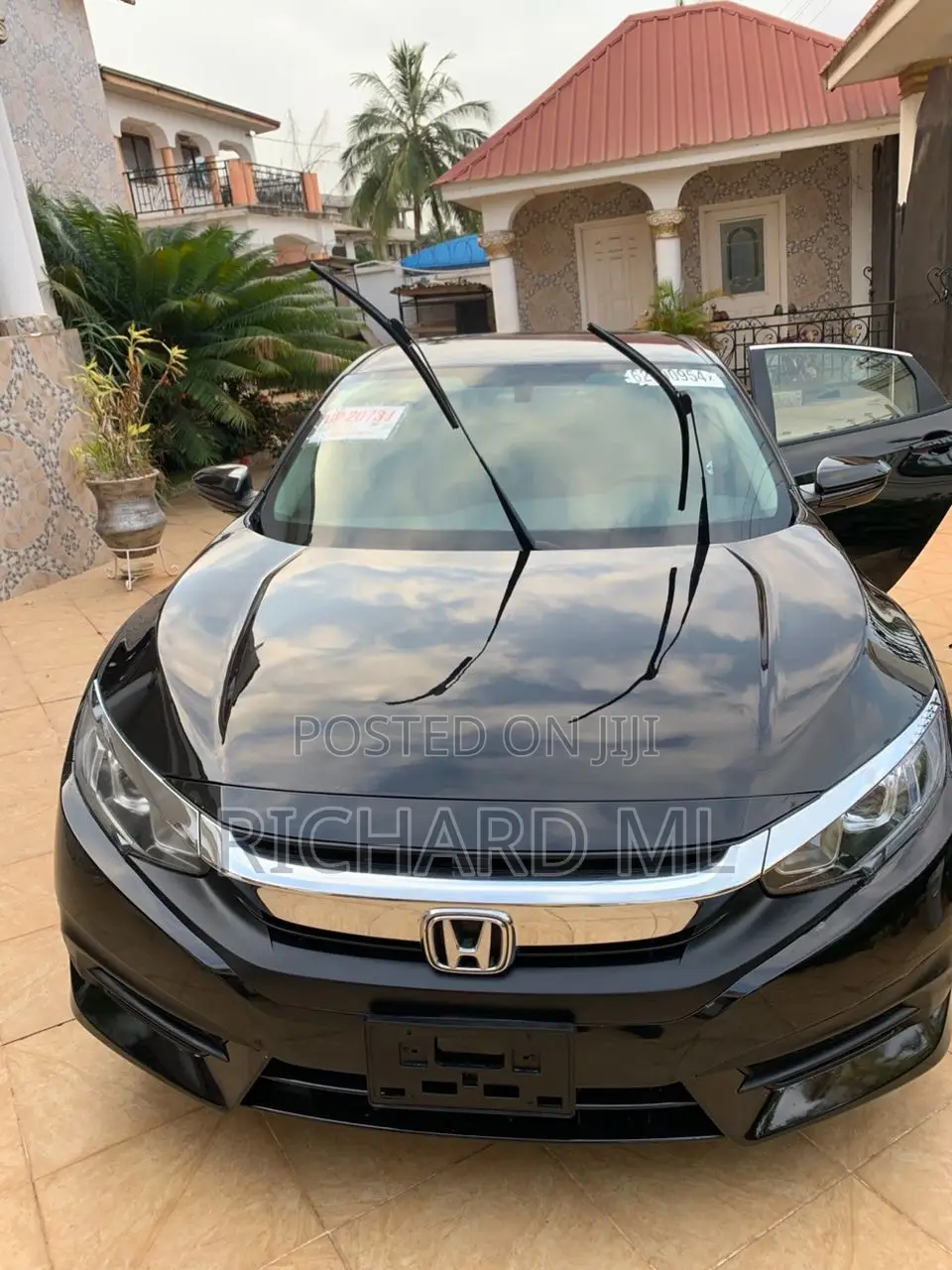 Honda Civic LX 4dr Sedan (2.0L 4cyl) 2016 Black