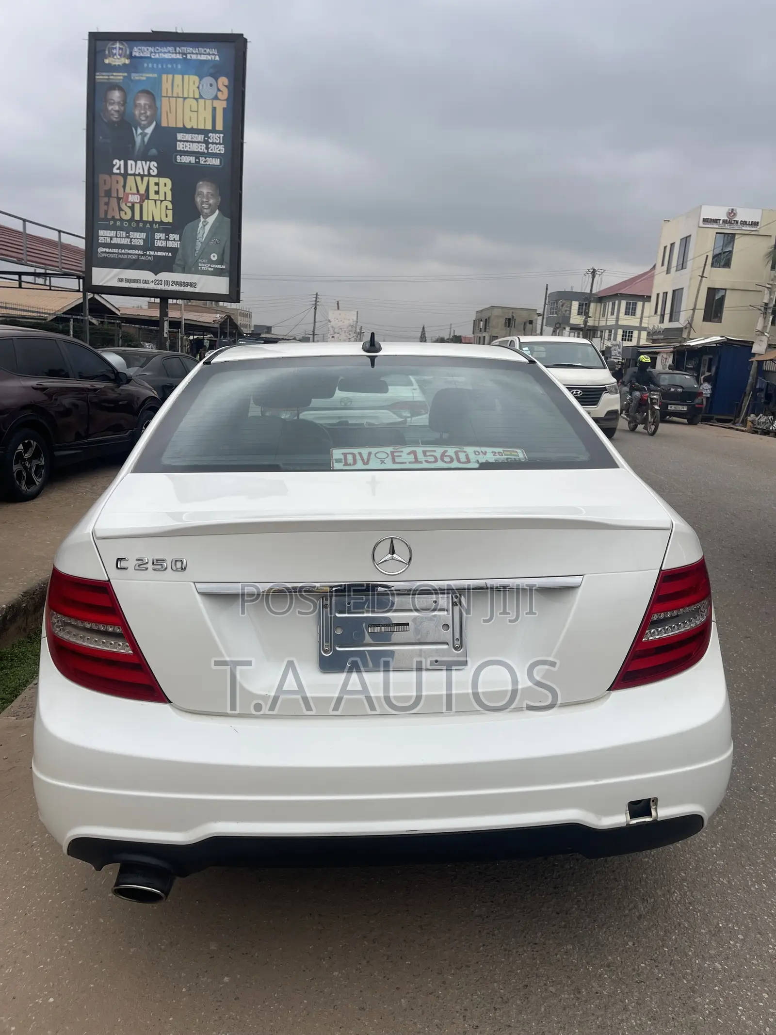 Mercedes-Benz C250 2014 White