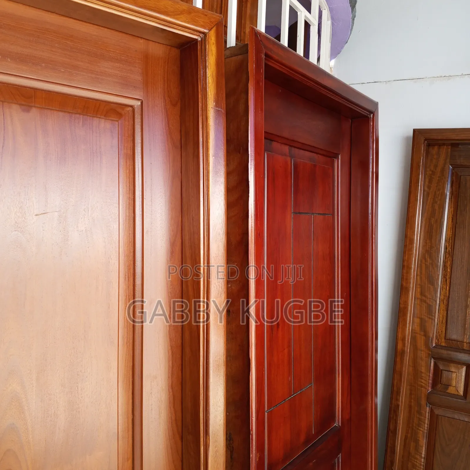 Buy Ready Fixed Wooden Doors With Architraves Very Strong No Rusting