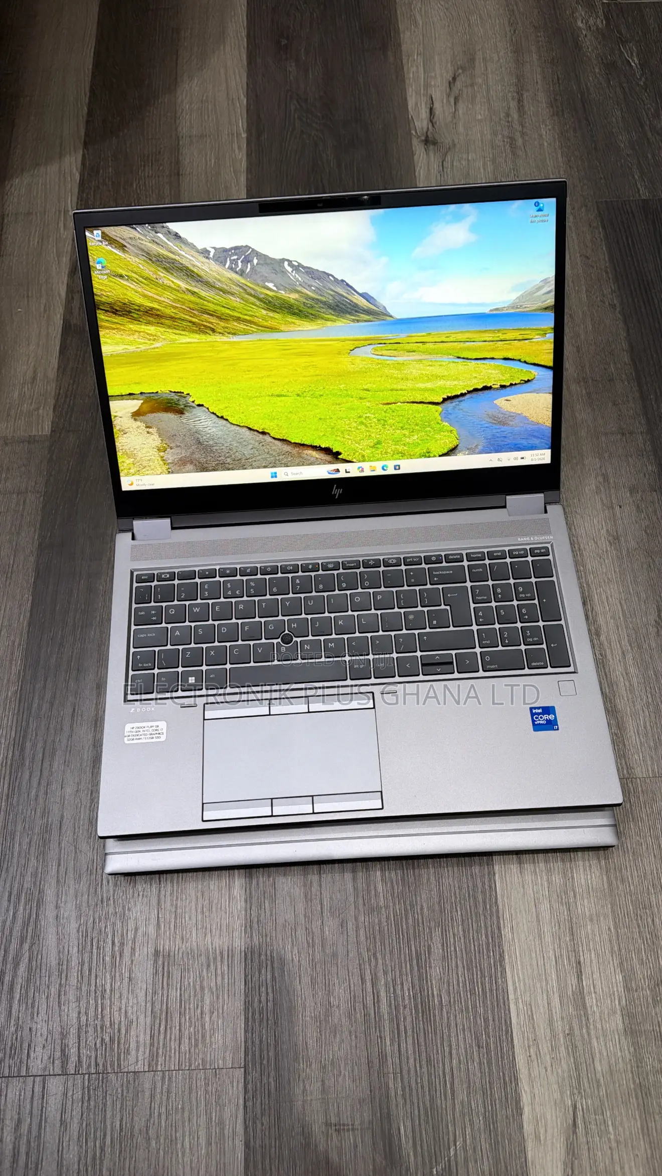 Laptop HP ZBook Fury 15 G8 32GB Intel Core i7 SSD 512GB