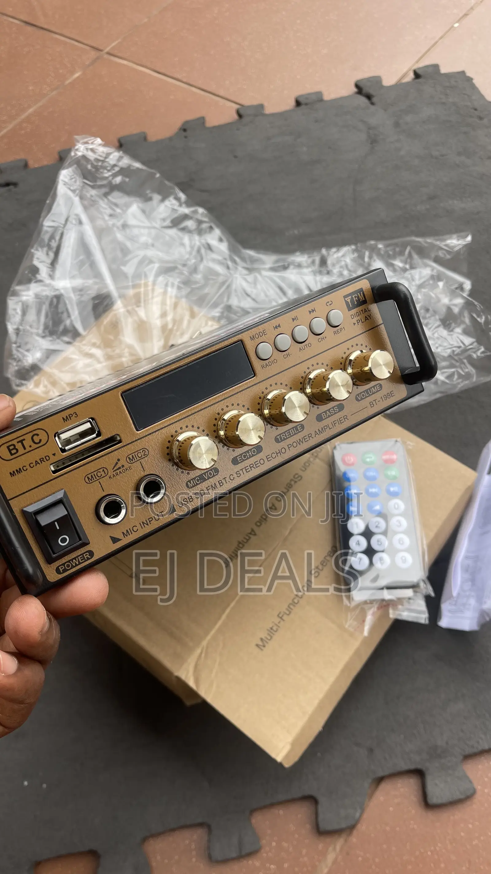 Mini Digital Sound Amplifier With Bluetooth,Aux,USB,Radio More