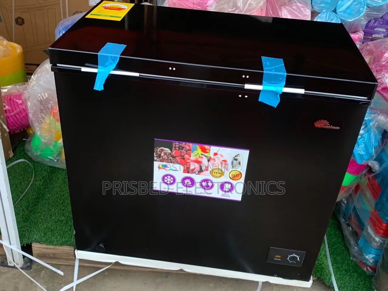 Rainbow Durable Chest Freezer 200 Litres