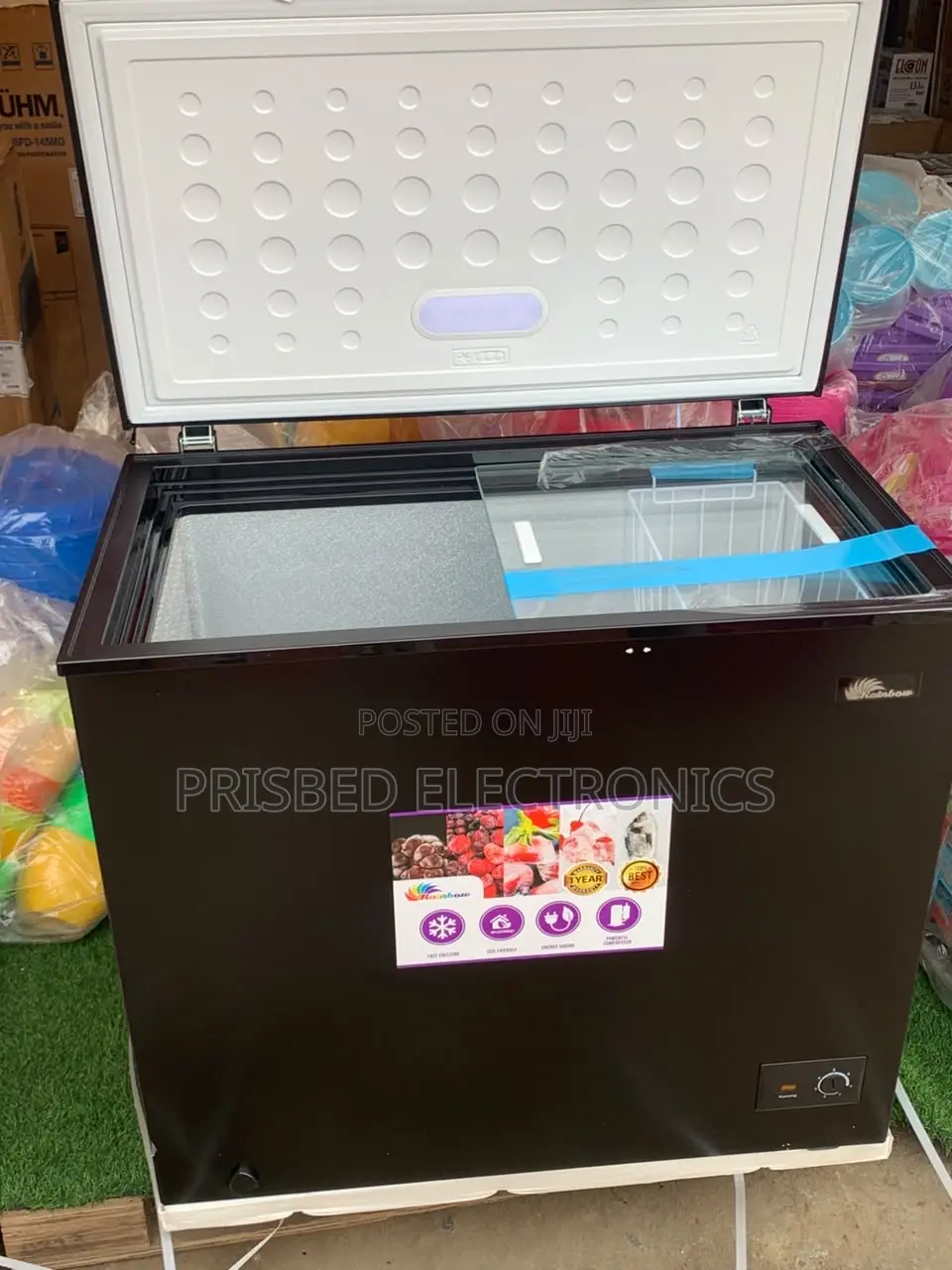 Rainbow Durable Chest Freezer 200 Litres
