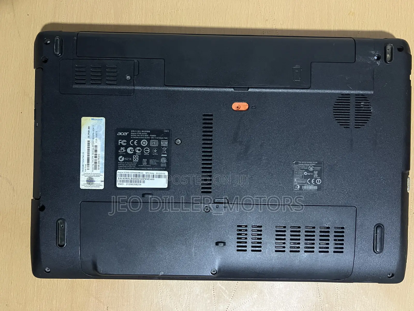 Laptop Acer Aspire 5 6GB Intel Core i5 HDD 500GB