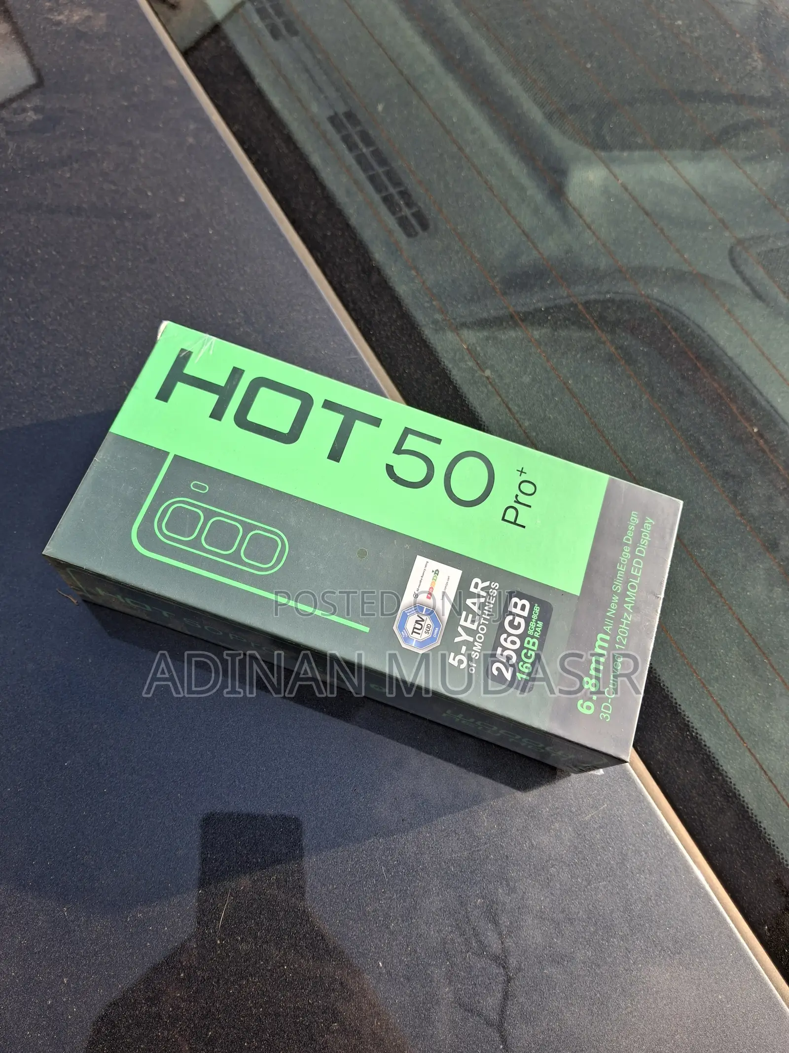 New Infinix Hot 50 Pro+ 4G 256 GB Black