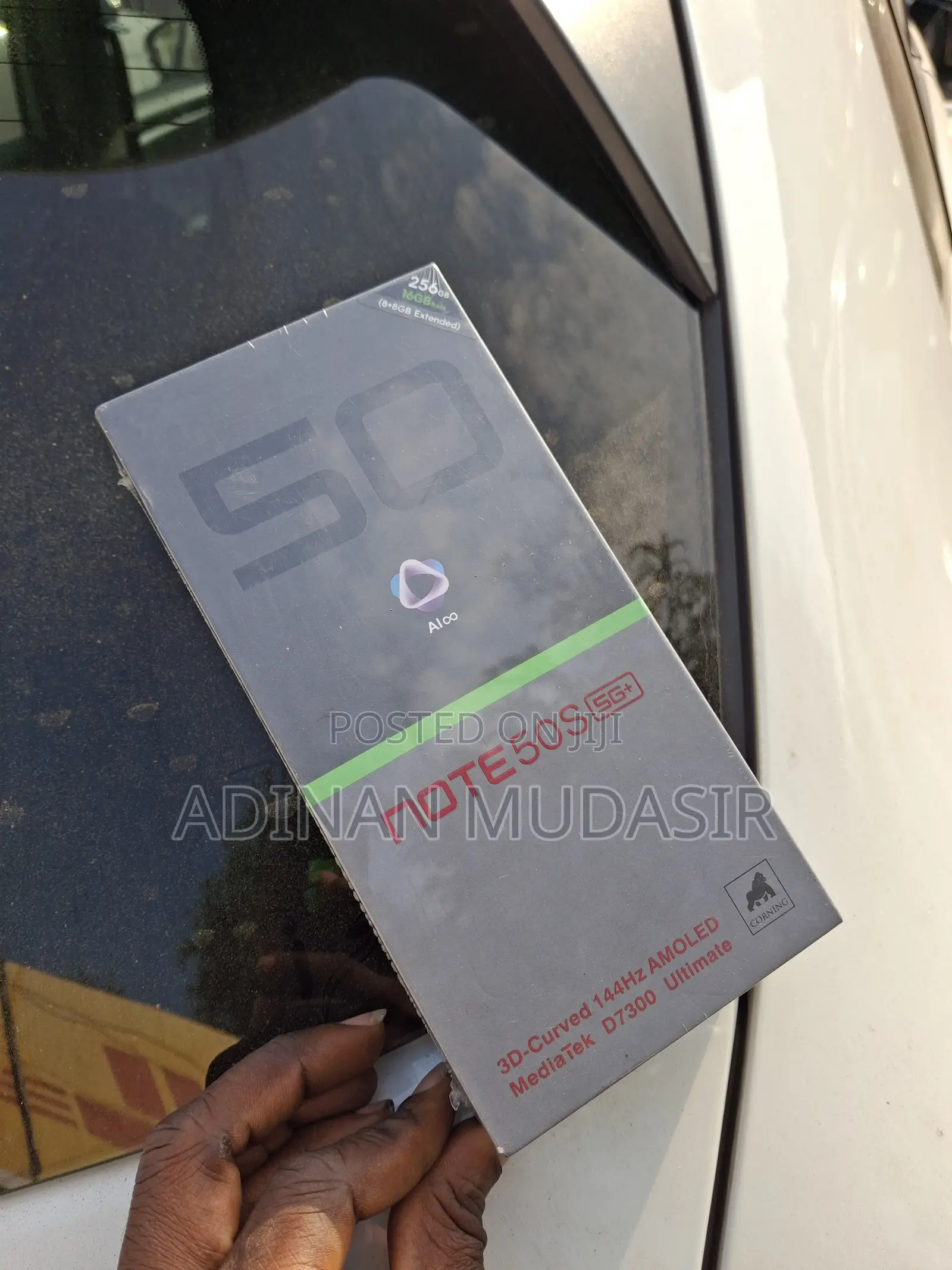 New Infinix Note 50s 256 GB Black