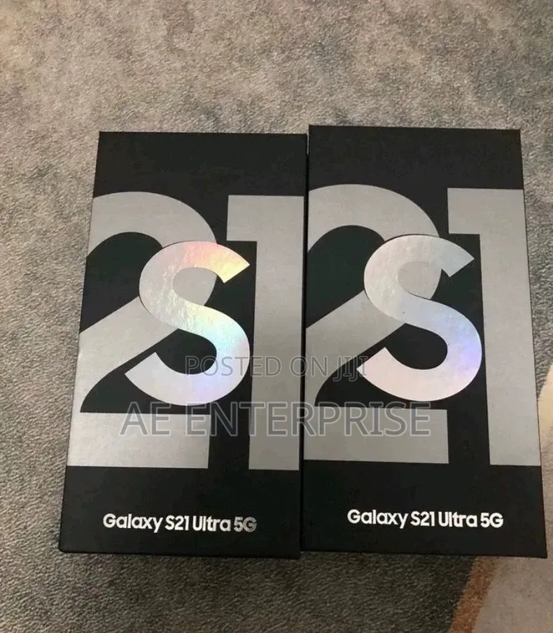 New Samsung Galaxy S21 Ultra 5G 128 GB Black