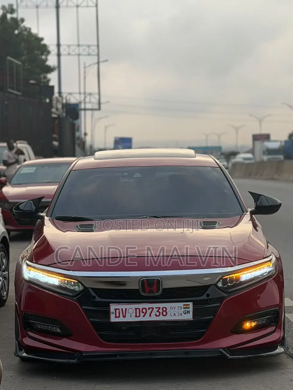 Honda Accord 2018 Red