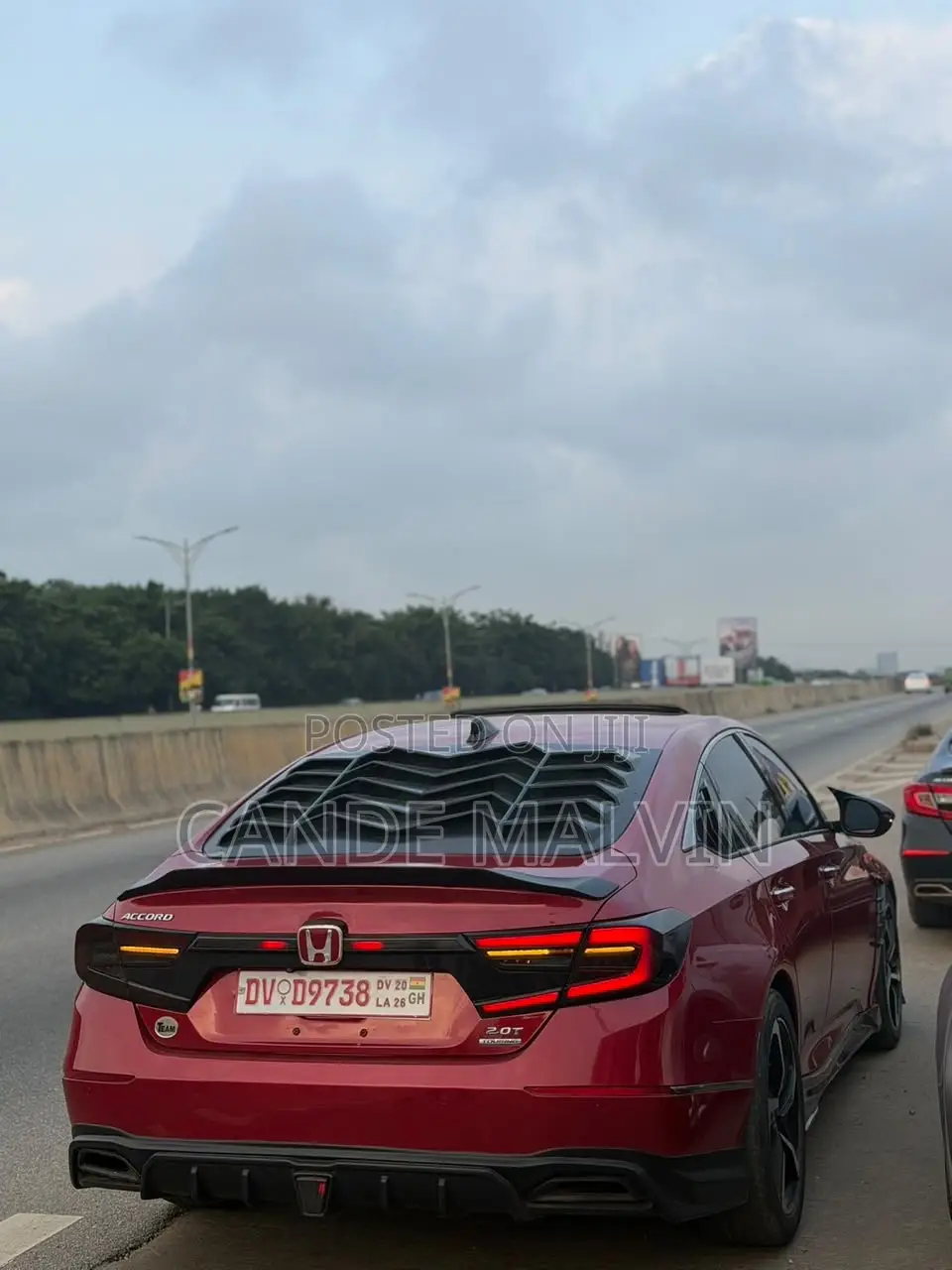 Honda Accord 2018 Red