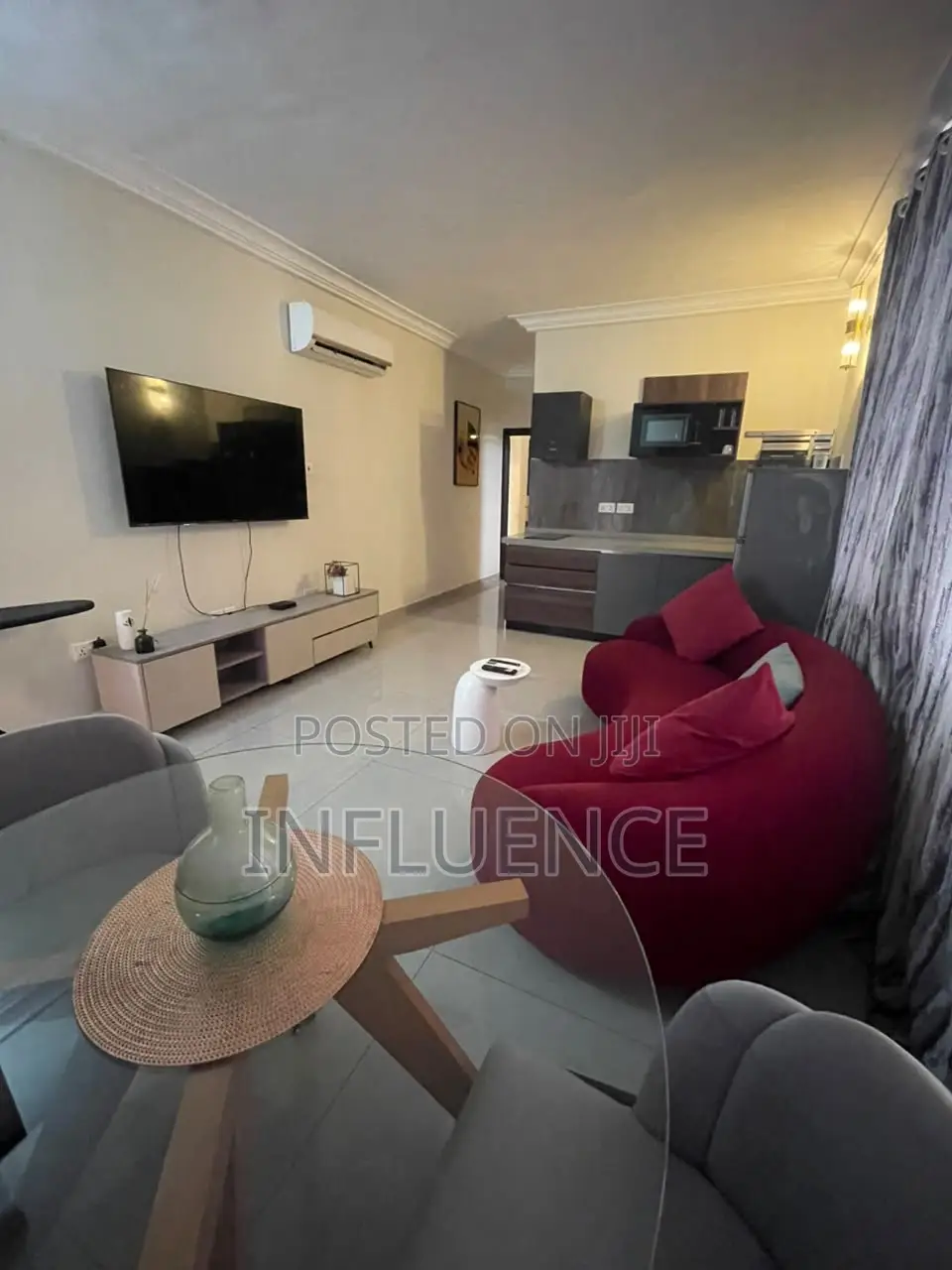 Furnished 1bdrm Apartment in Trasacco, East Legon for rent
