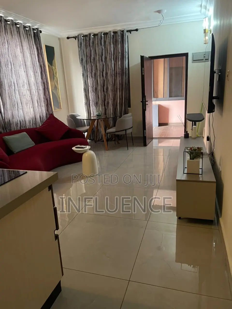 Furnished 1bdrm Apartment in Trasacco, East Legon for rent