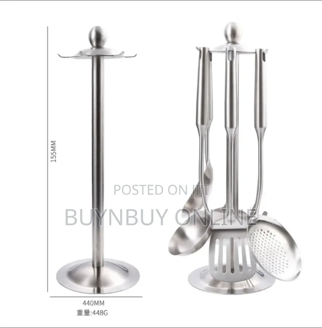 7pcs 304 Stainless Steel Utensils Set