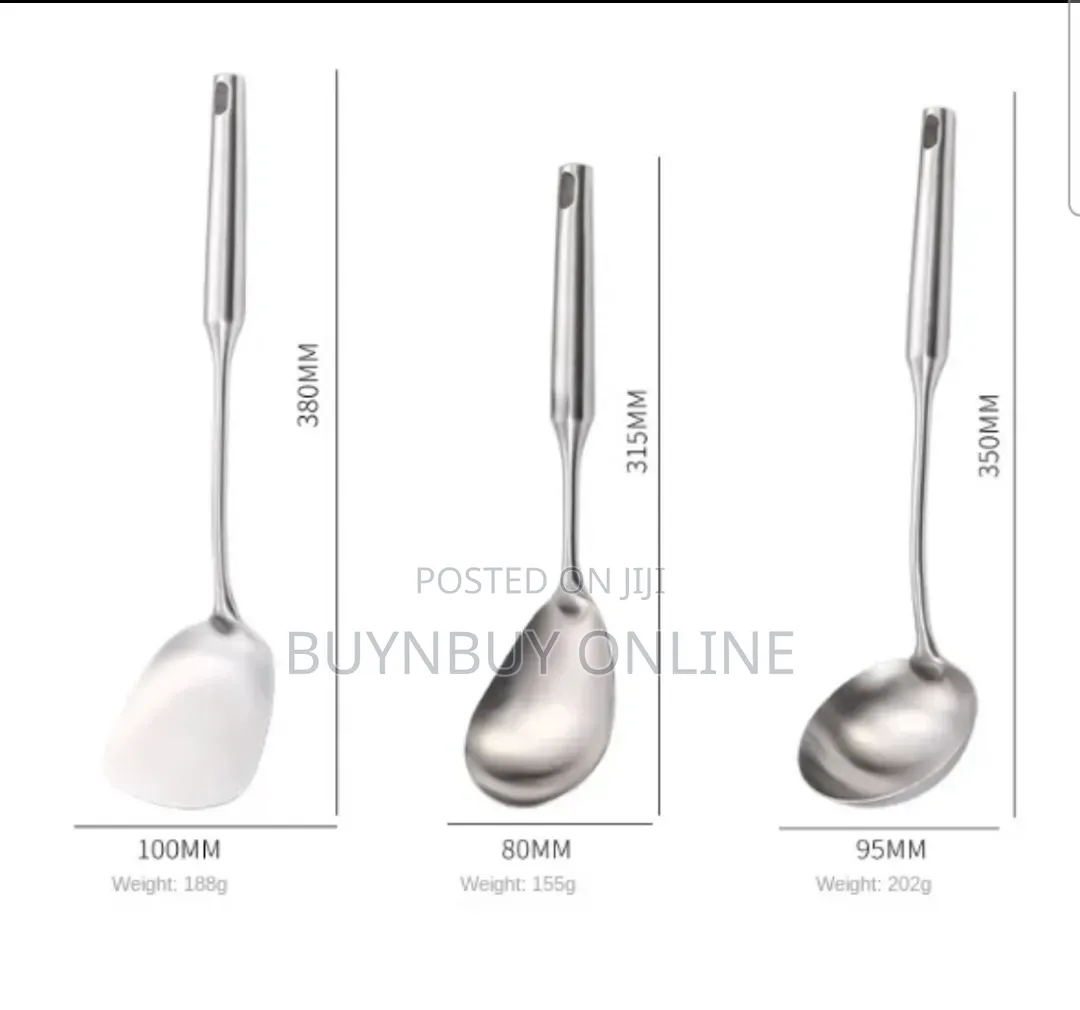 7pcs 304 Stainless Steel Utensils Set