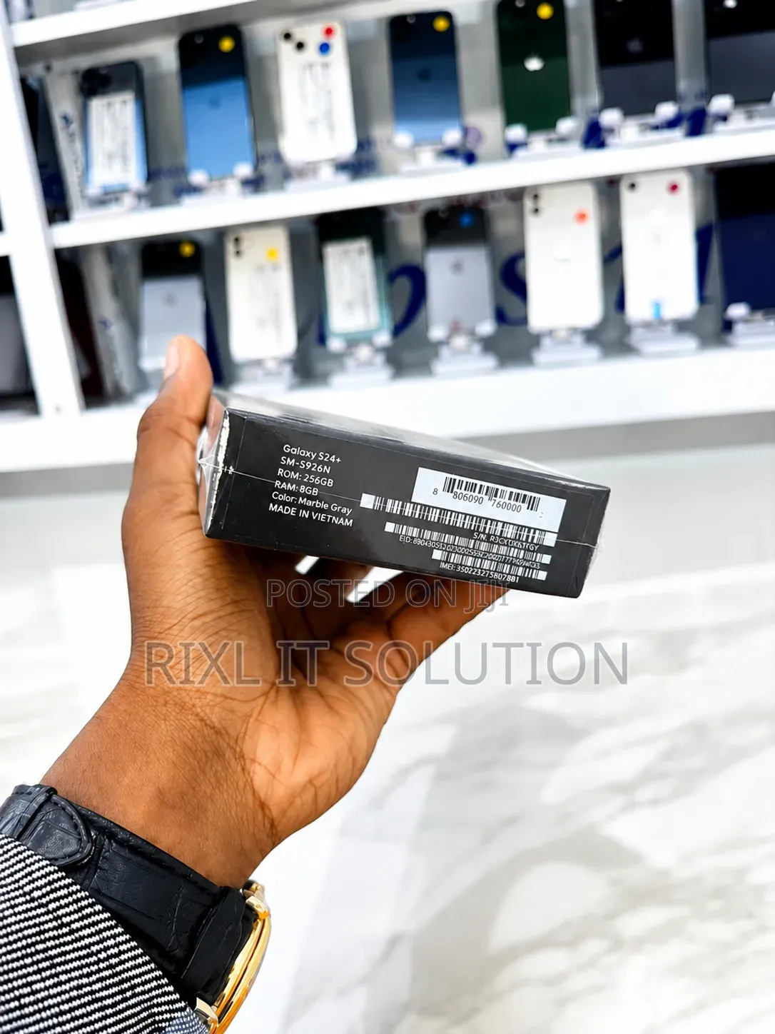 New Samsung Galaxy S24 Plus 256 GB Gray