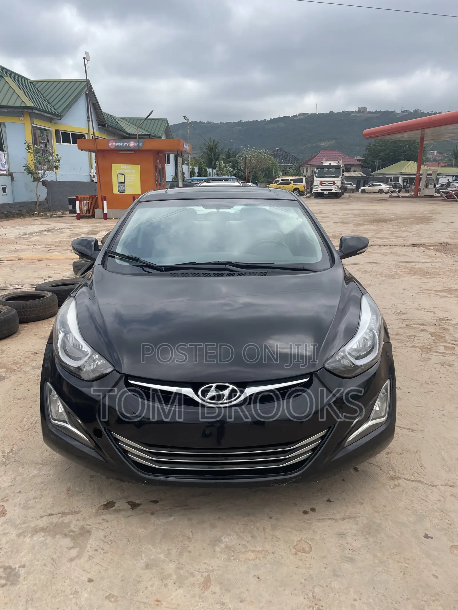 Hyundai Elantra Limited 4dr Sedan (1.8L 4cyl 6A) 2015 Black