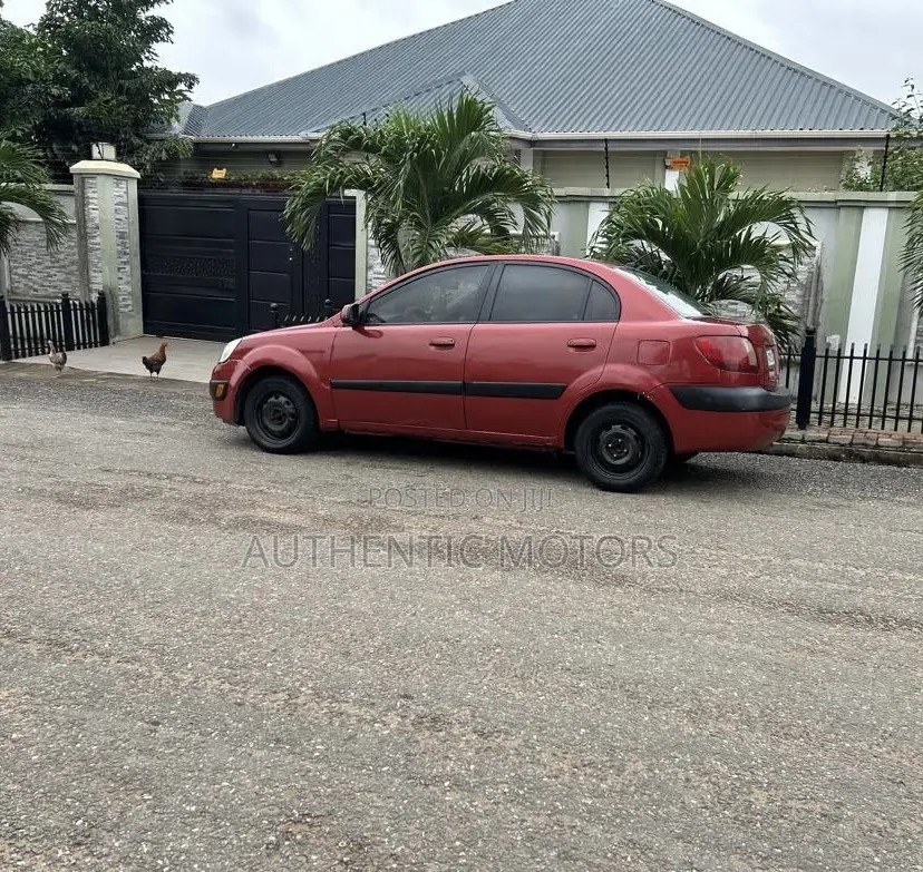Kia Rio 2010 Red