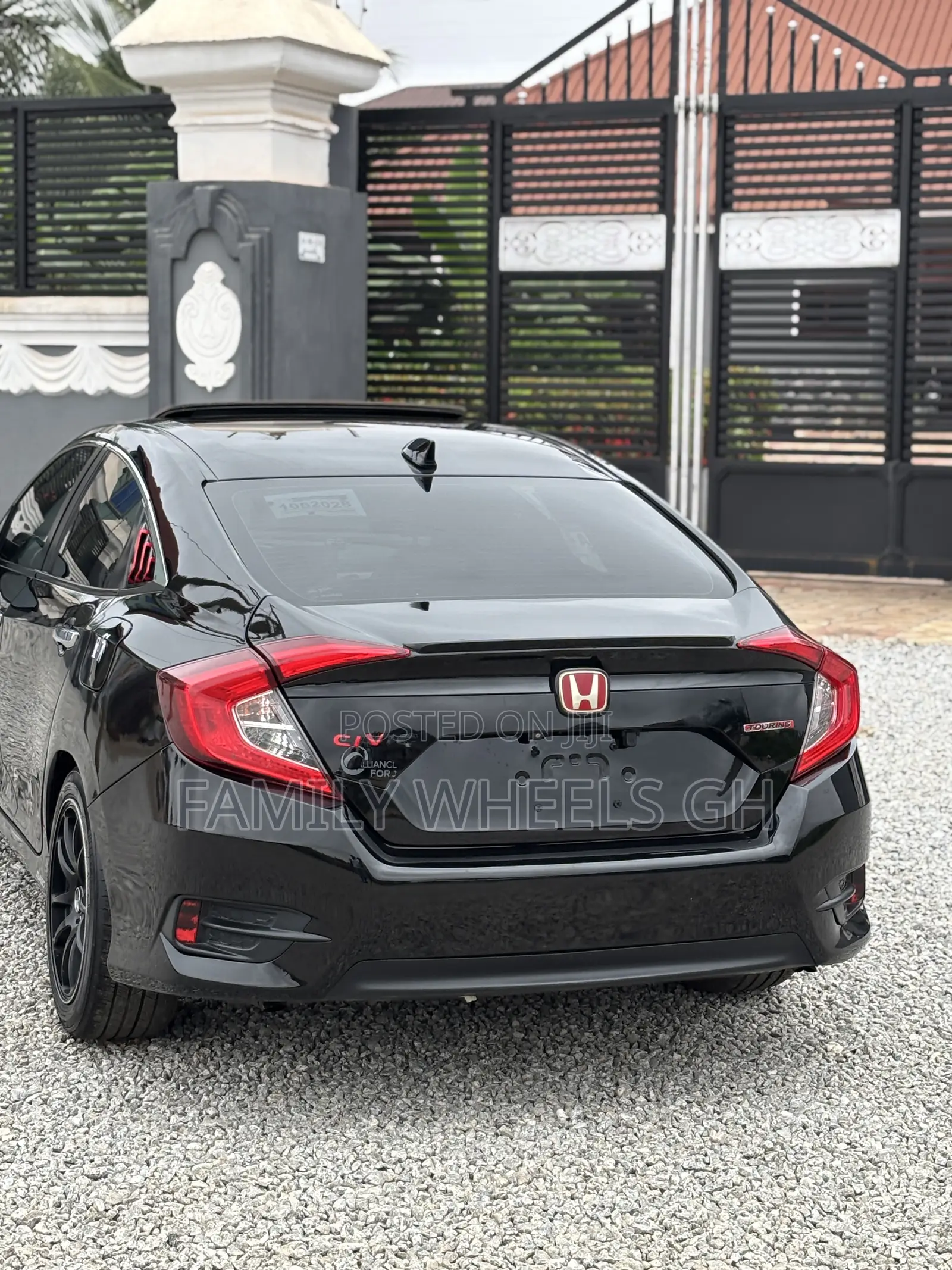 Honda Civic Touring Sedan 2018 Black